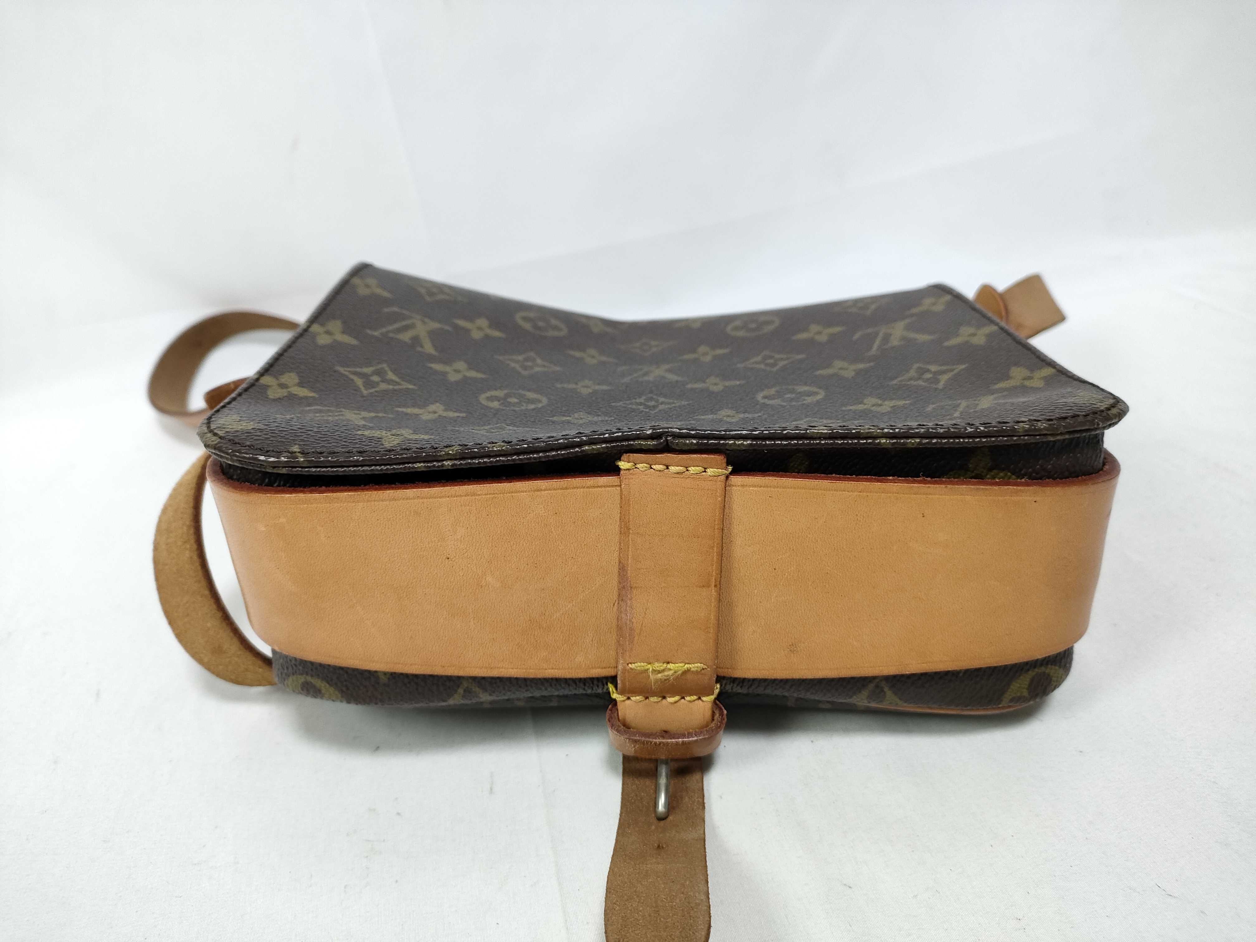 Monogram Louis Vuitton Monogram M51253 Cartouchiere MM 841 Shoulder Bag — view 3