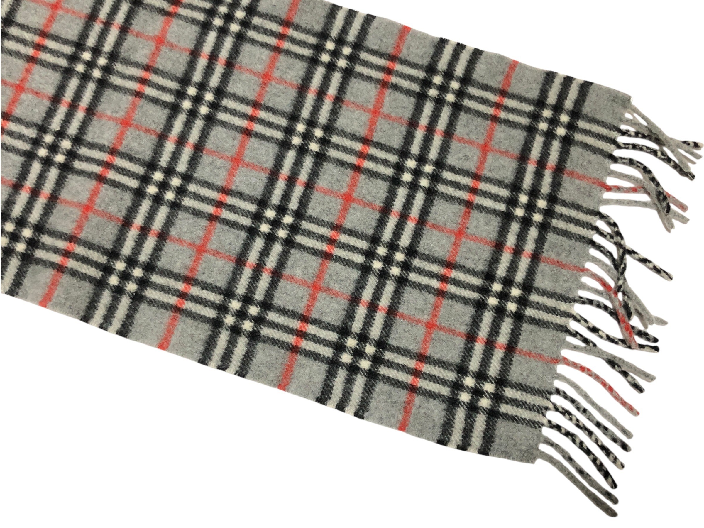scarf, check pattern, 100% cashmere. — view 11