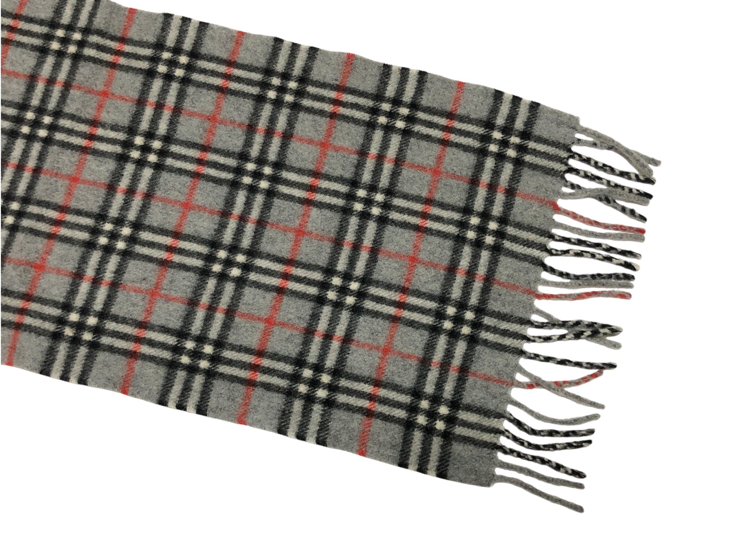 scarf, check pattern, 100% cashmere. — view 6