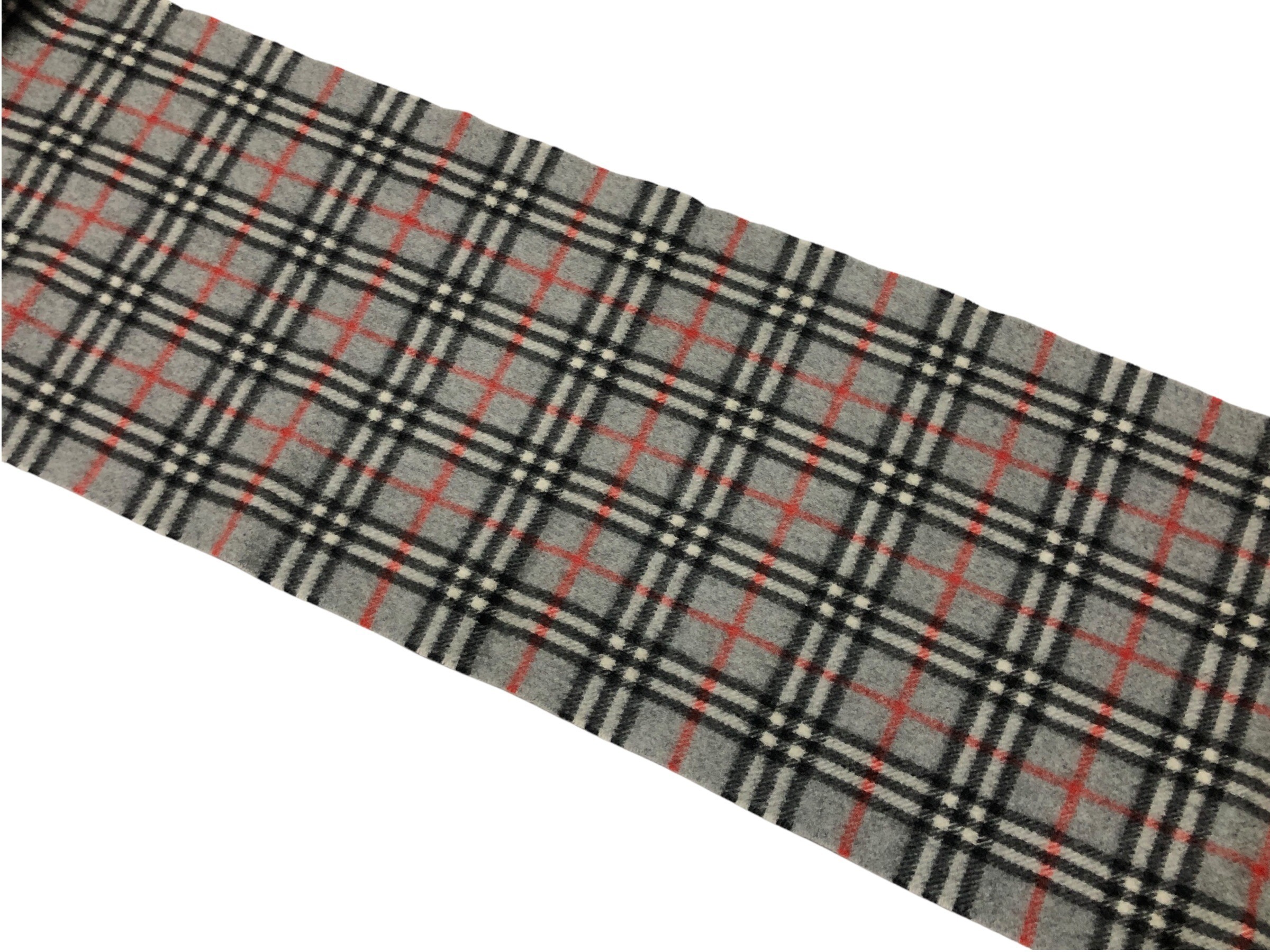 scarf, check pattern, 100% cashmere. — view 7