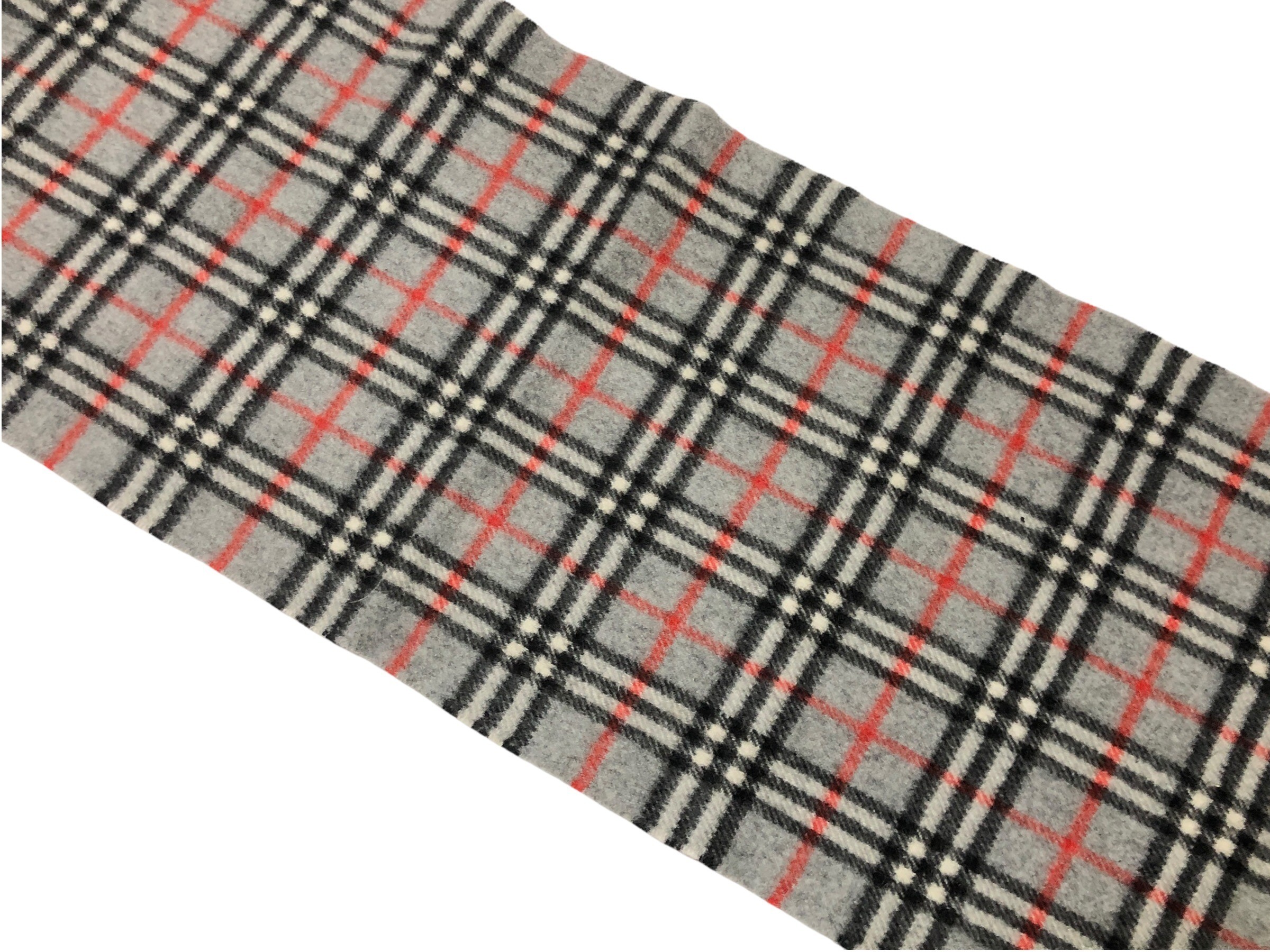 scarf, check pattern, 100% cashmere. — view 10
