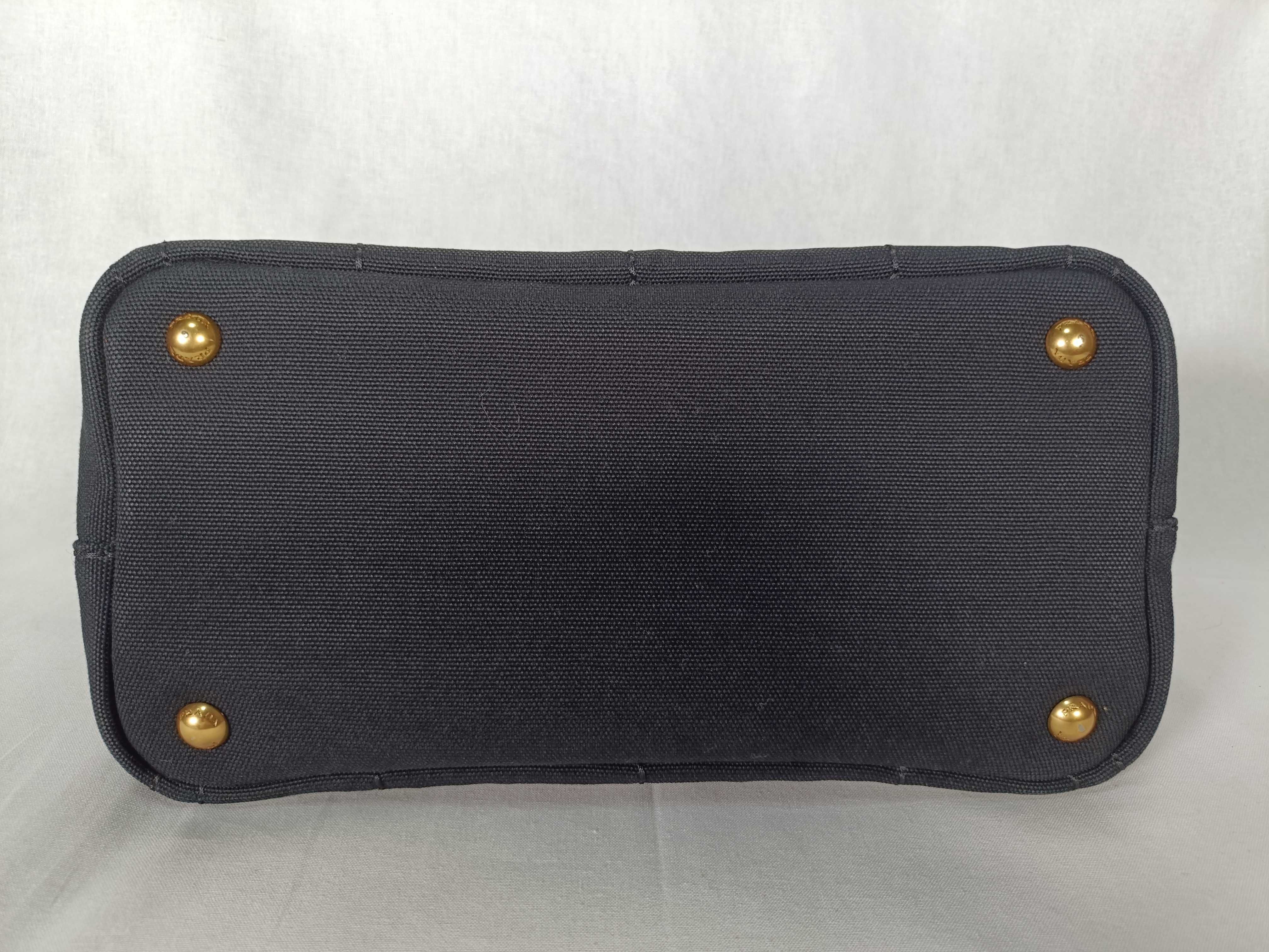 handbag, black, Canapa handbag — view 3