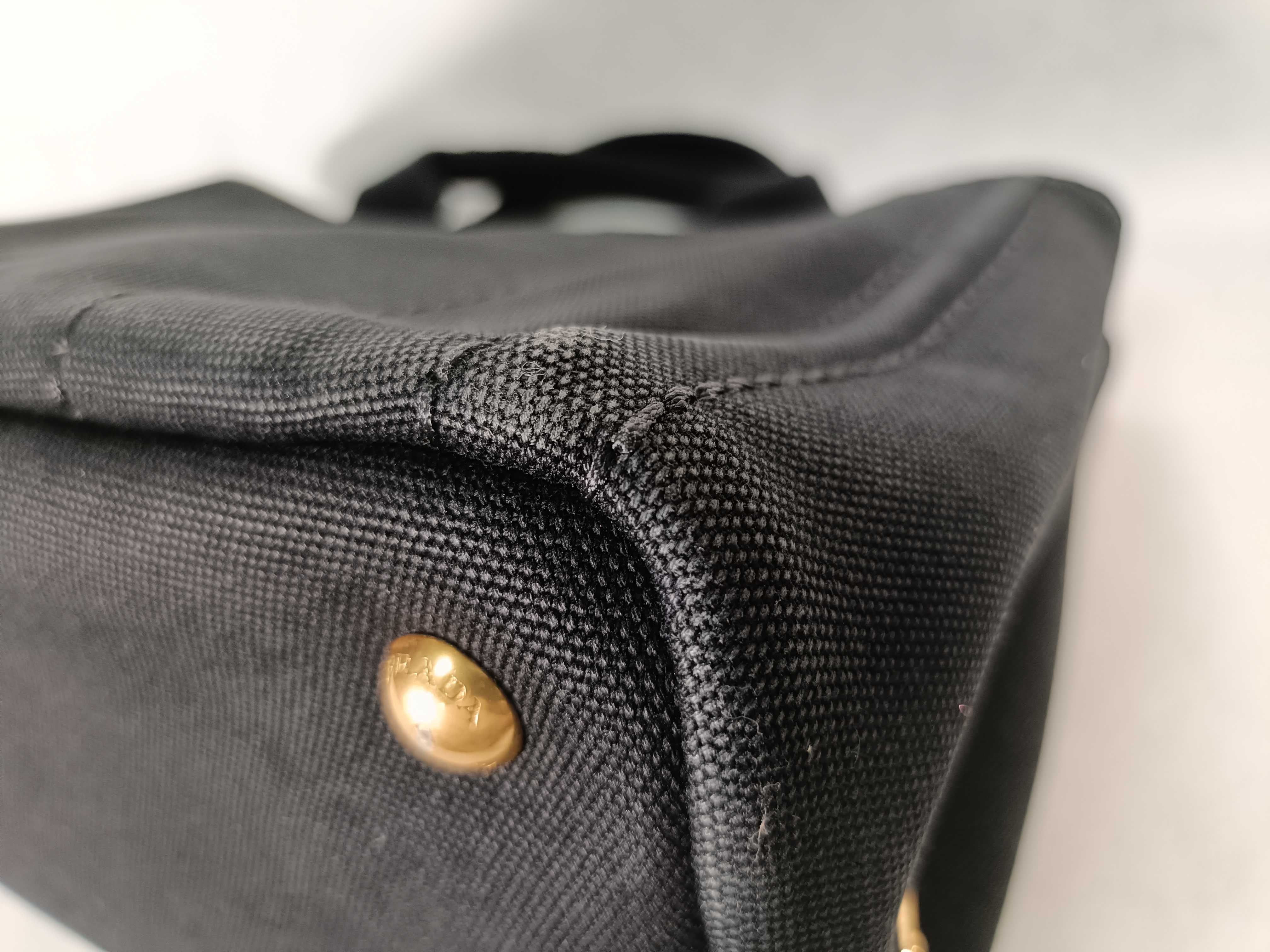 handbag, black, Canapa handbag — view 4