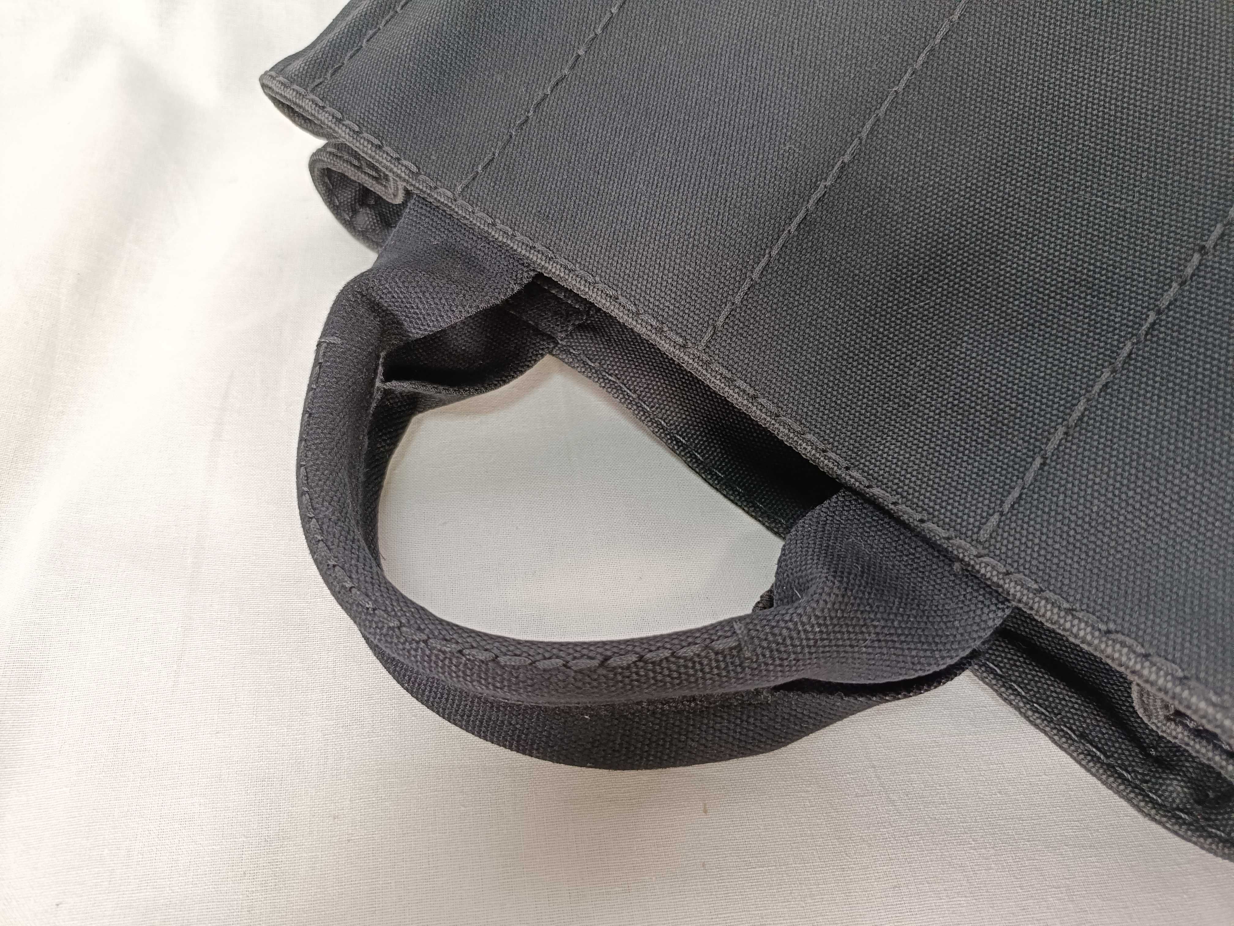 handbag, black, Canapa handbag — view 7