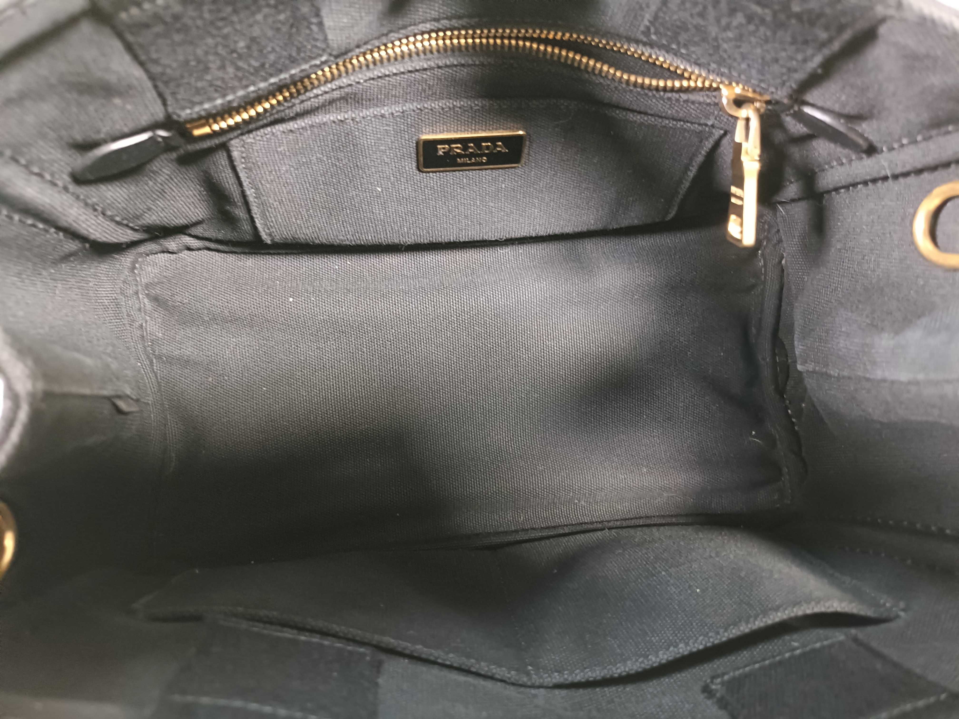 handbag, black, Canapa handbag — view 10