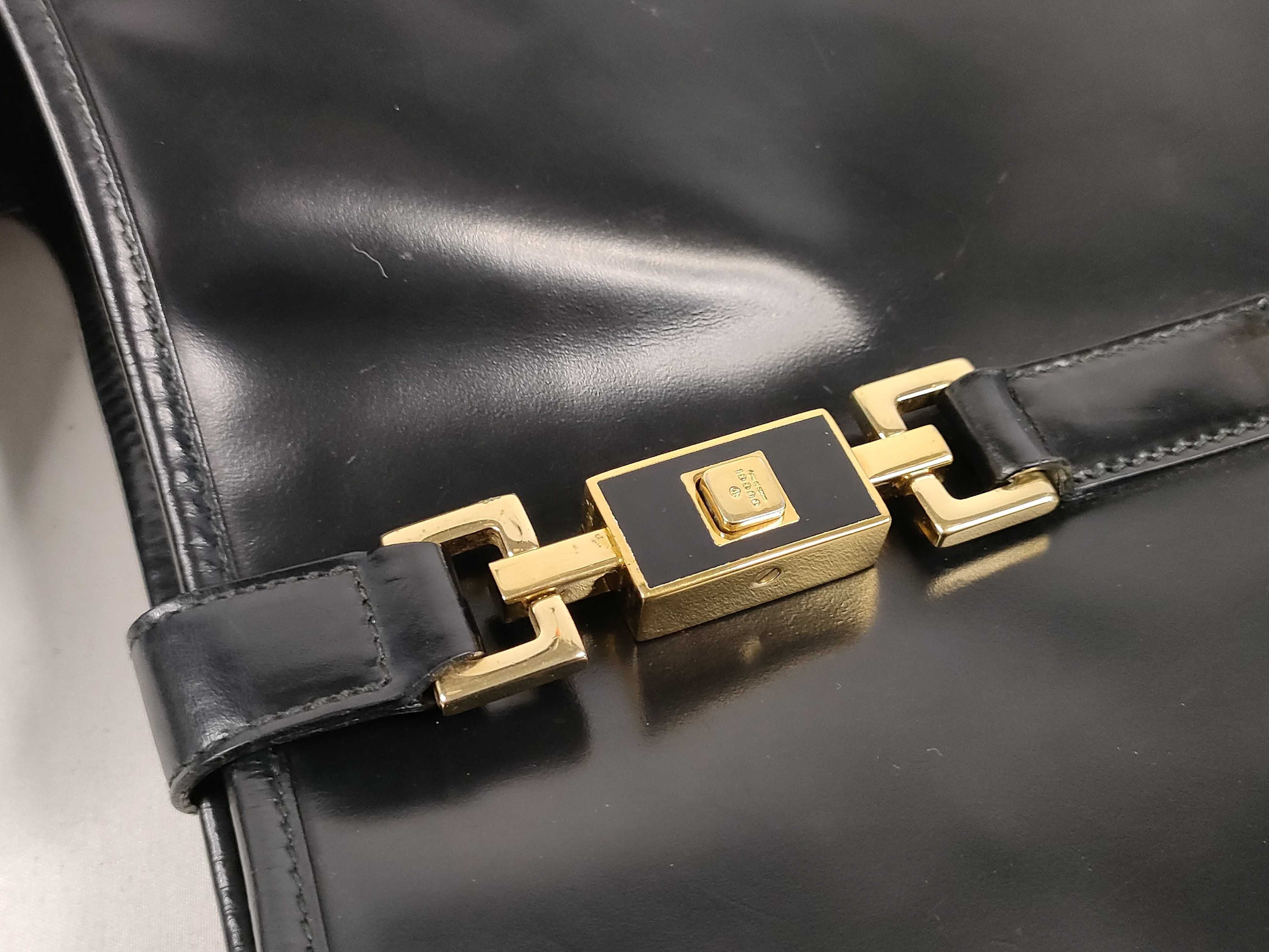 Jackie Leather Handbag, Black, 001 3306 — view 12