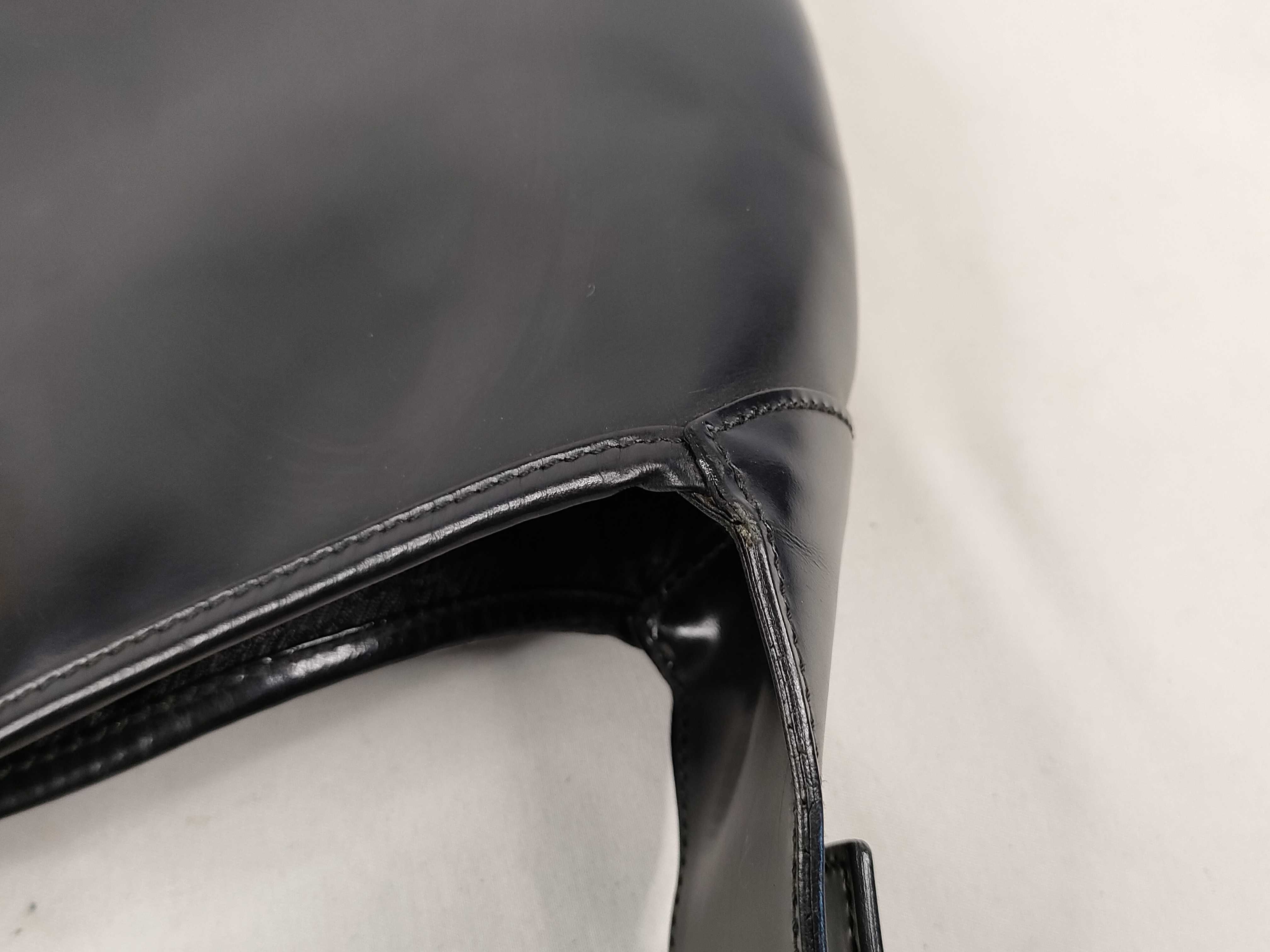 Jackie Leather Handbag, Black, 001 3306 — view 13
