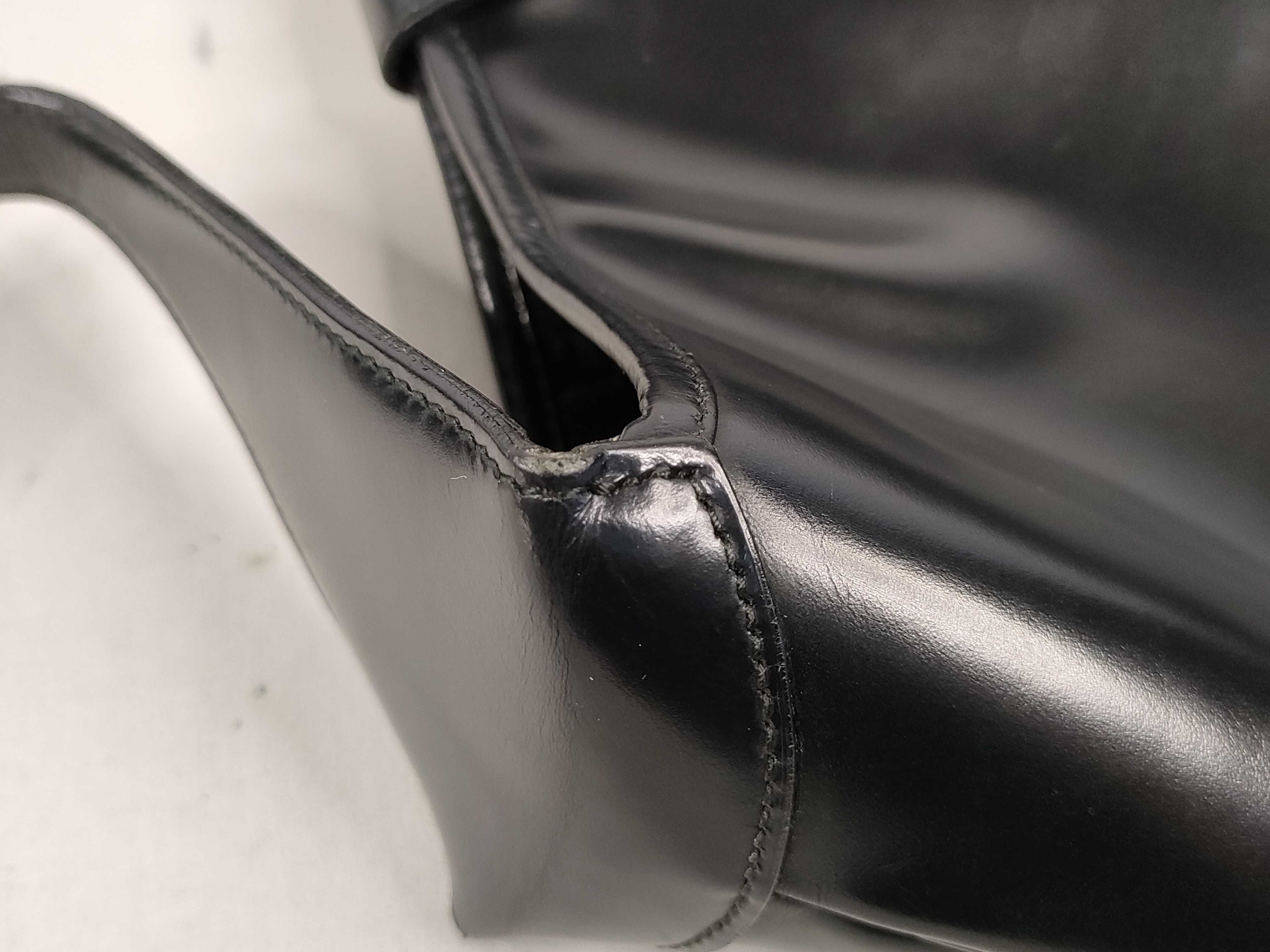 Jackie Leather Handbag, Black, 001 3306 — view 14