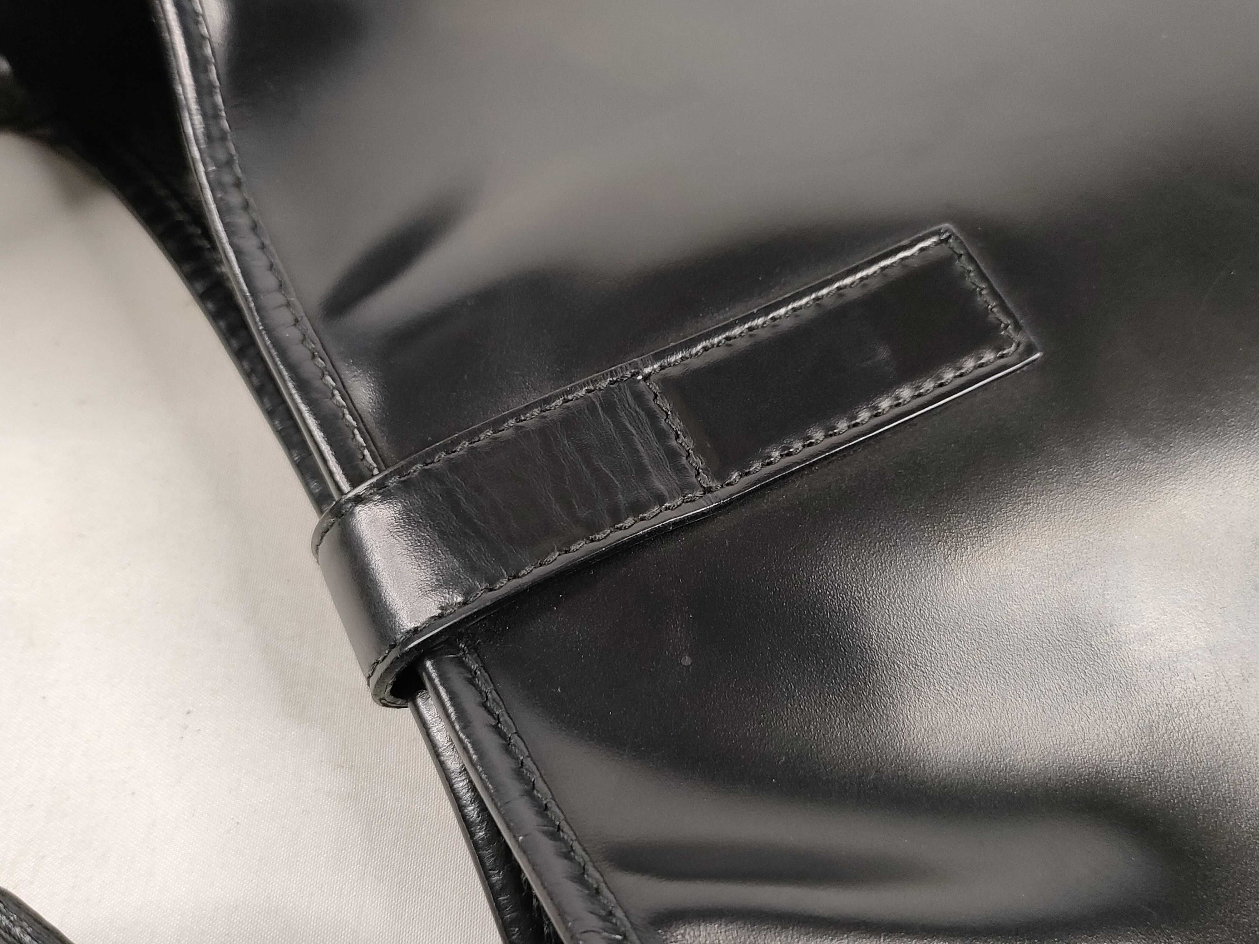 Jackie Leather Handbag, Black, 001 3306 — view 15