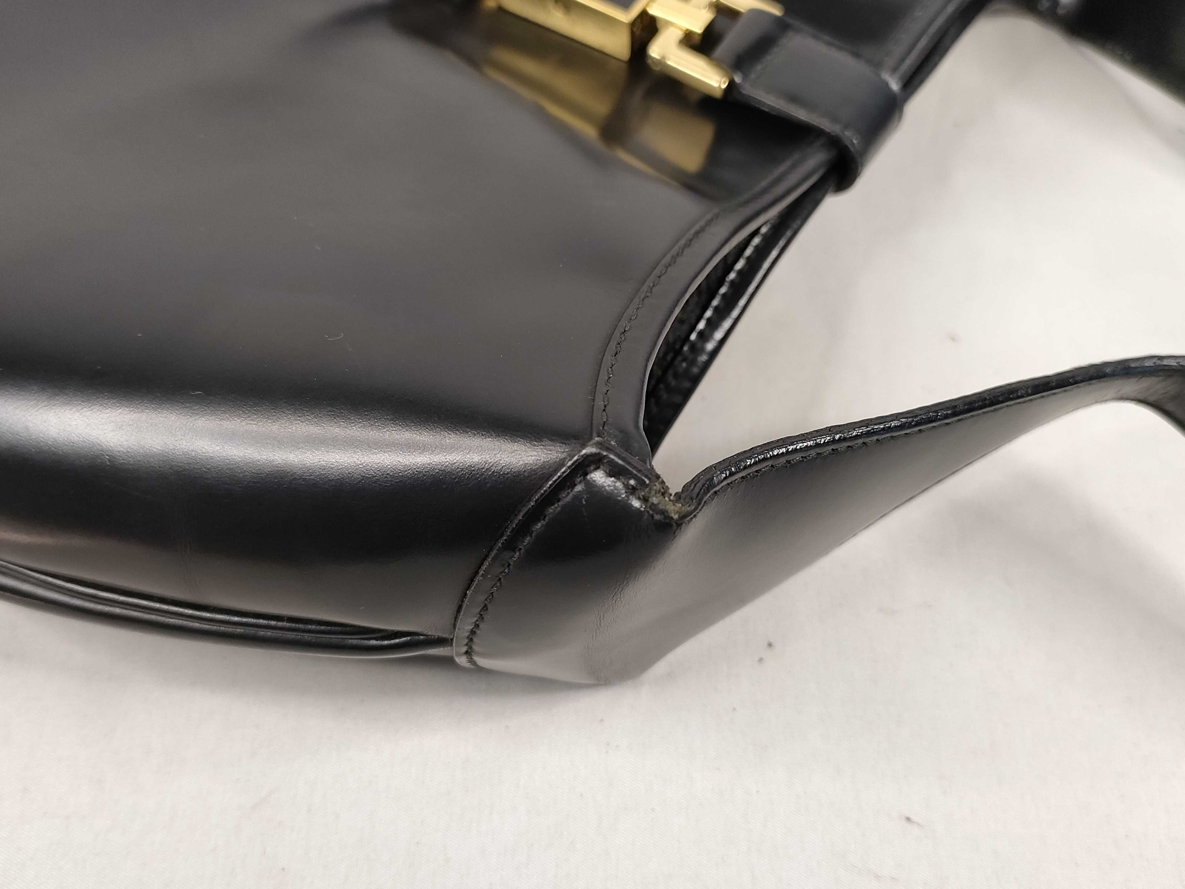 Jackie Leather Handbag, Black, 001 3306 — view 5