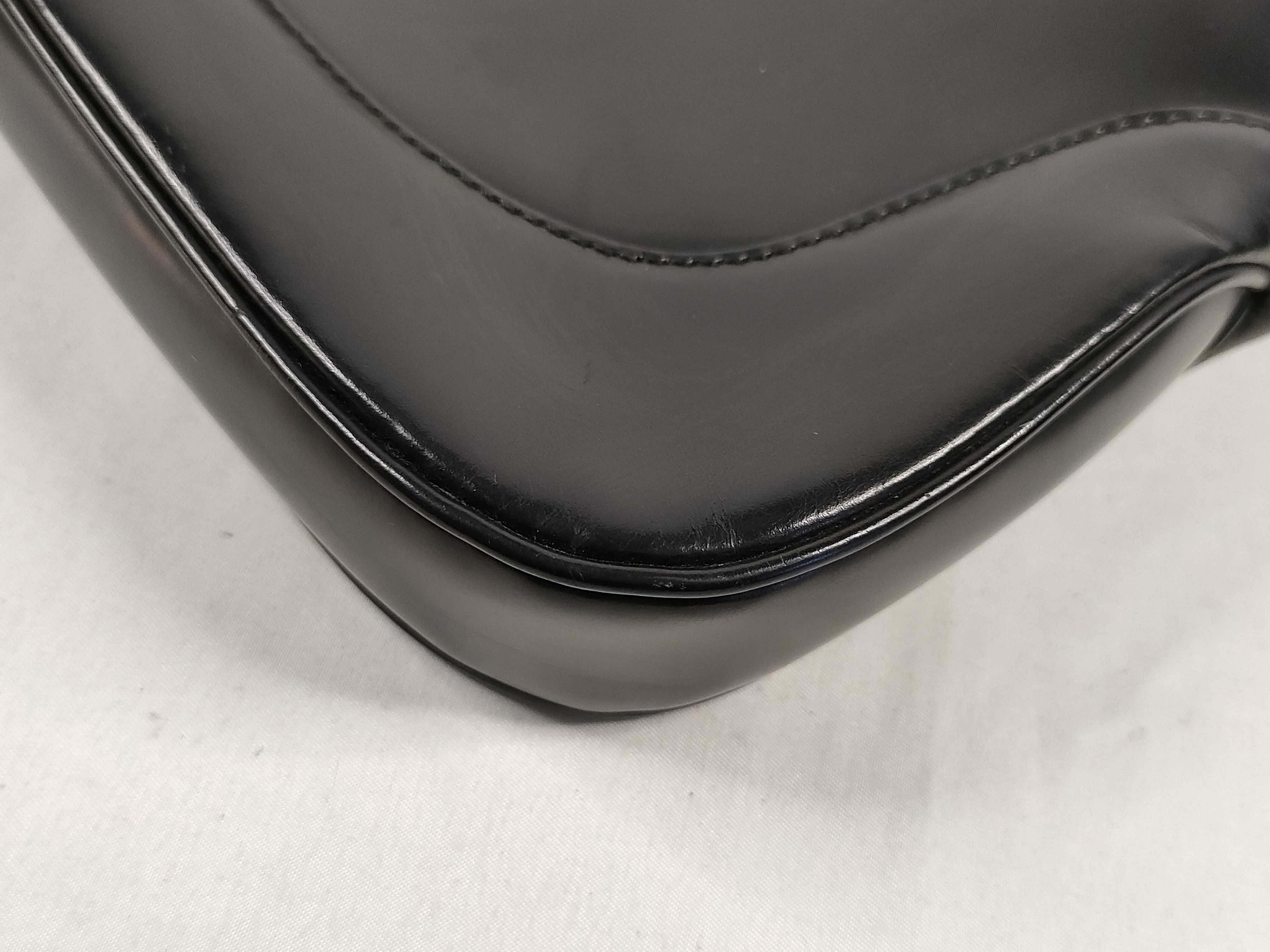 Jackie Leather Handbag, Black, 001 3306 — view 6