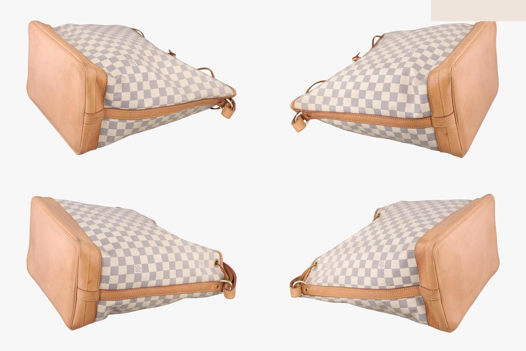 Noé Damier Canvas Azur — view 4