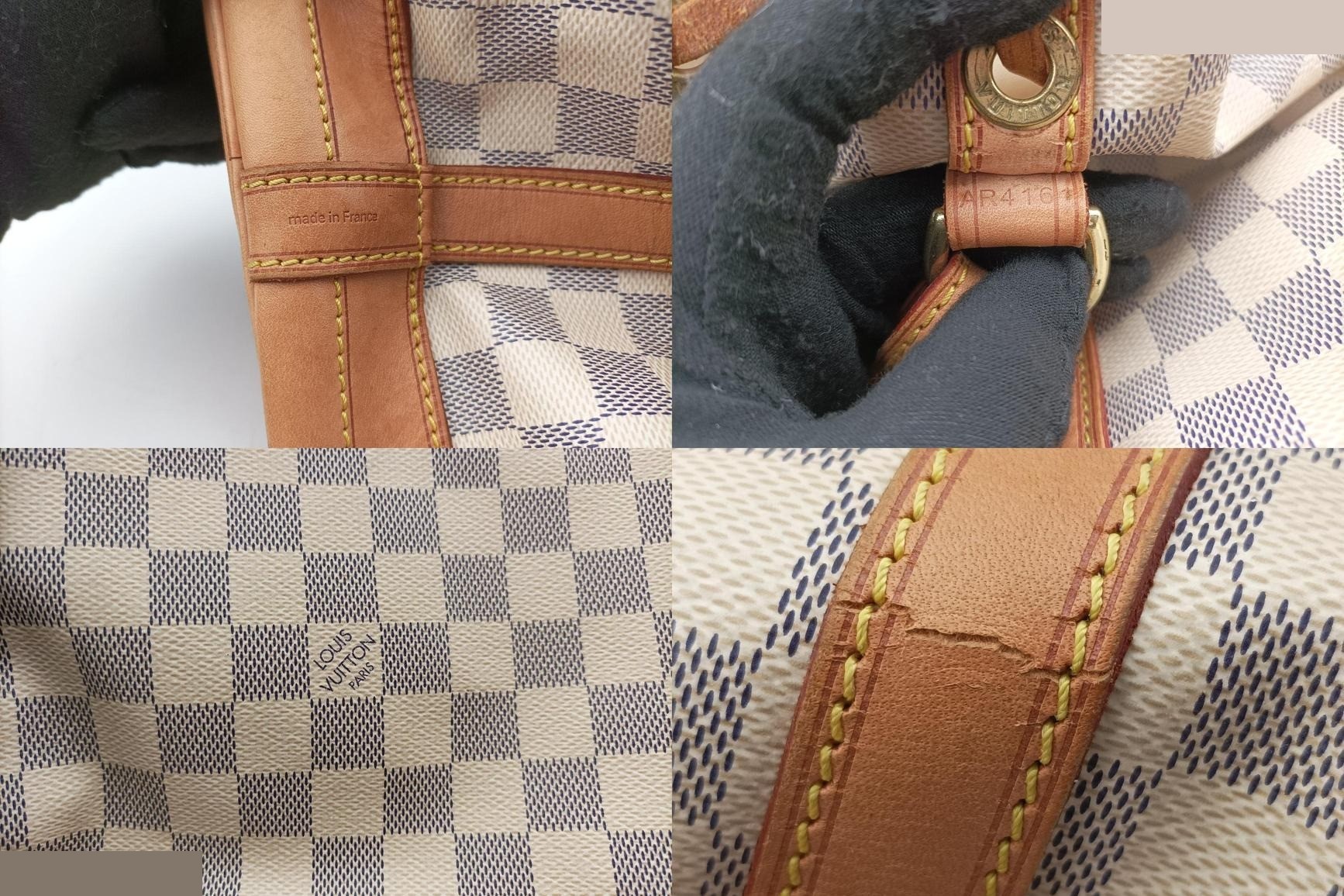 Noé Damier Canvas Azur — view 8