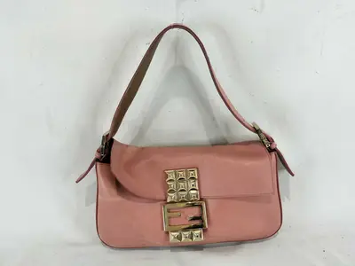 Leather One-Shoulder Mamma Dodds Handbag