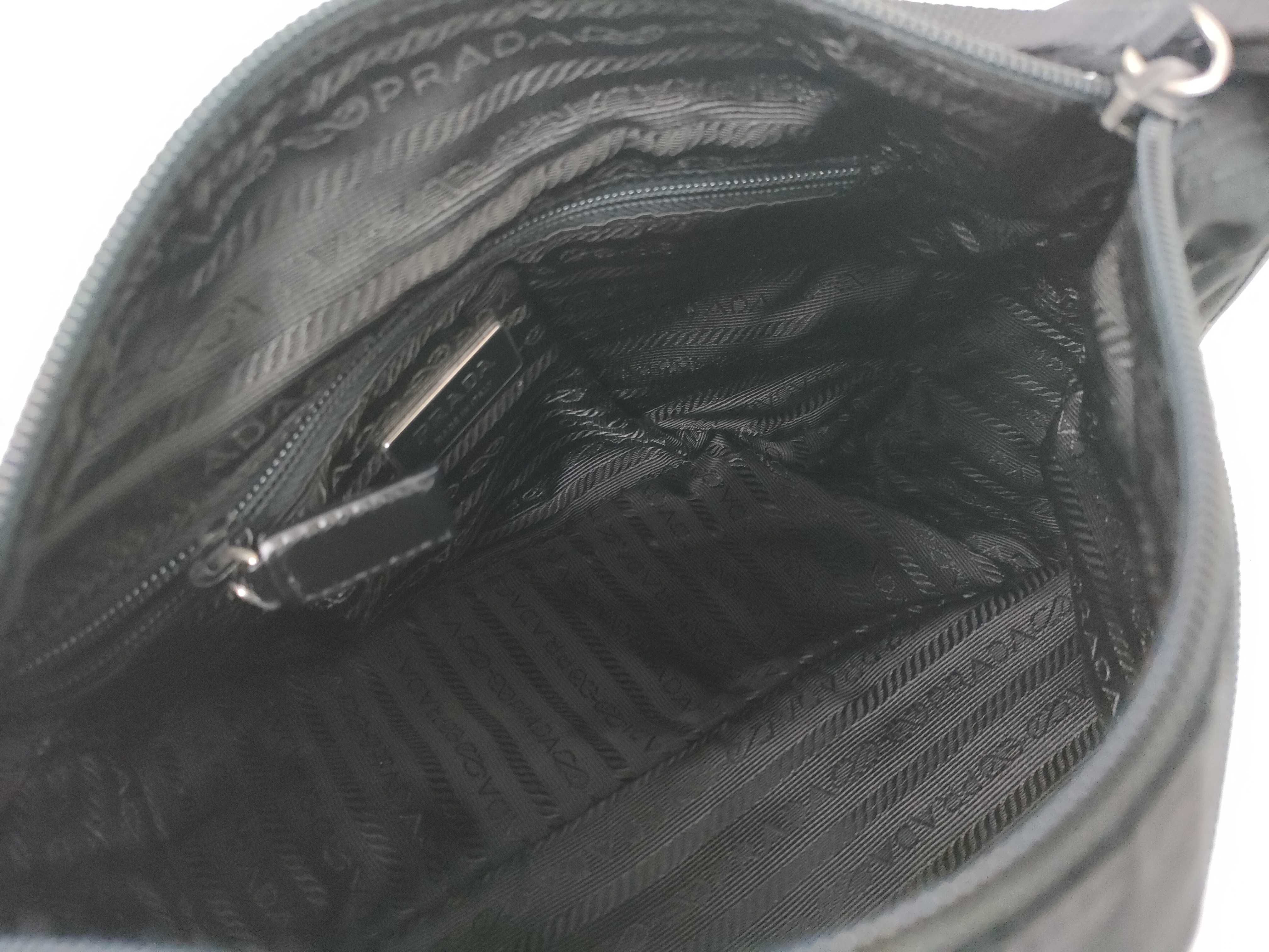 Shoulder Bag Nylon Triangle Logo — view 9