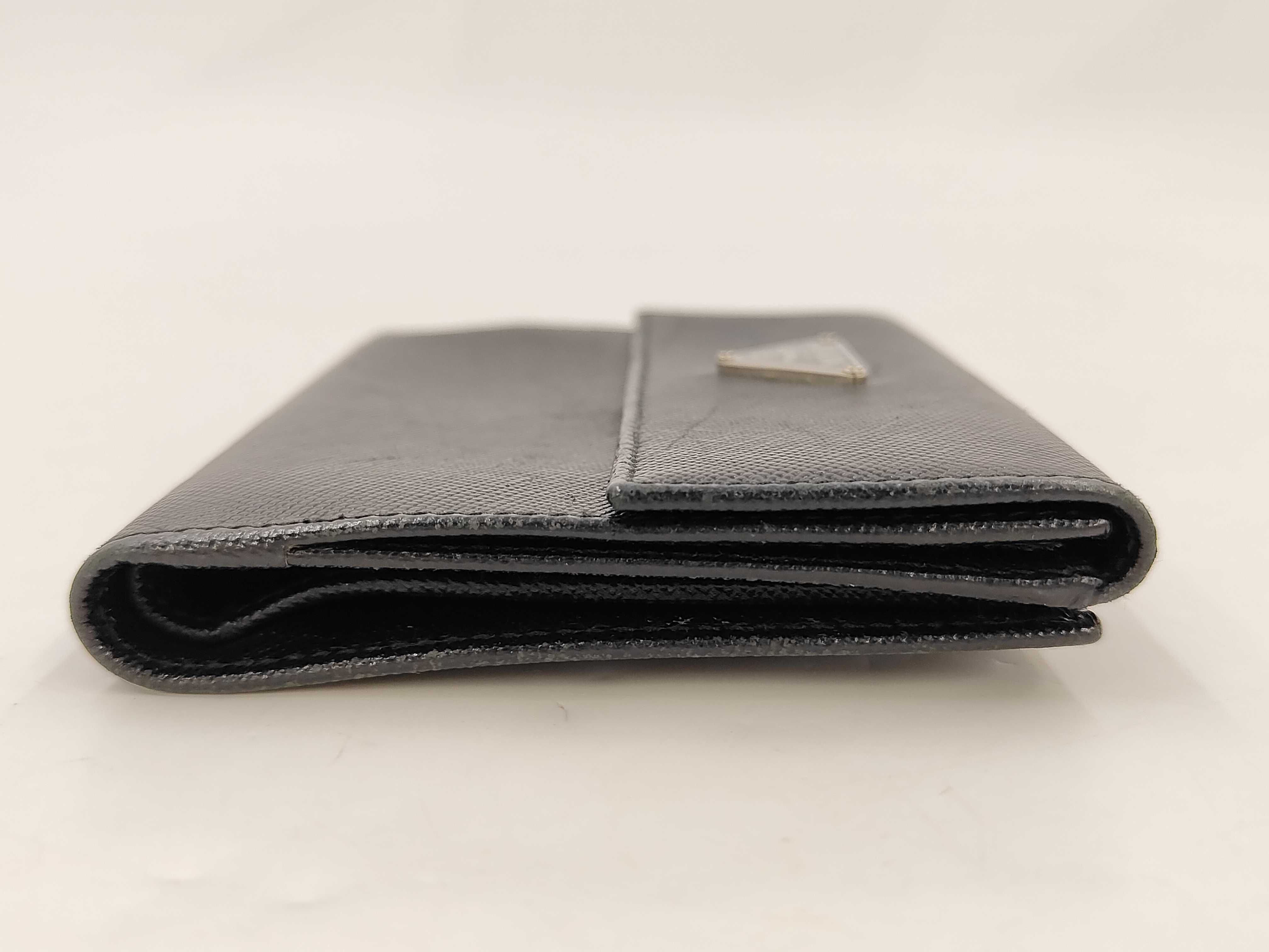bi-fold wallet, Saffiano leather wallet — view 4