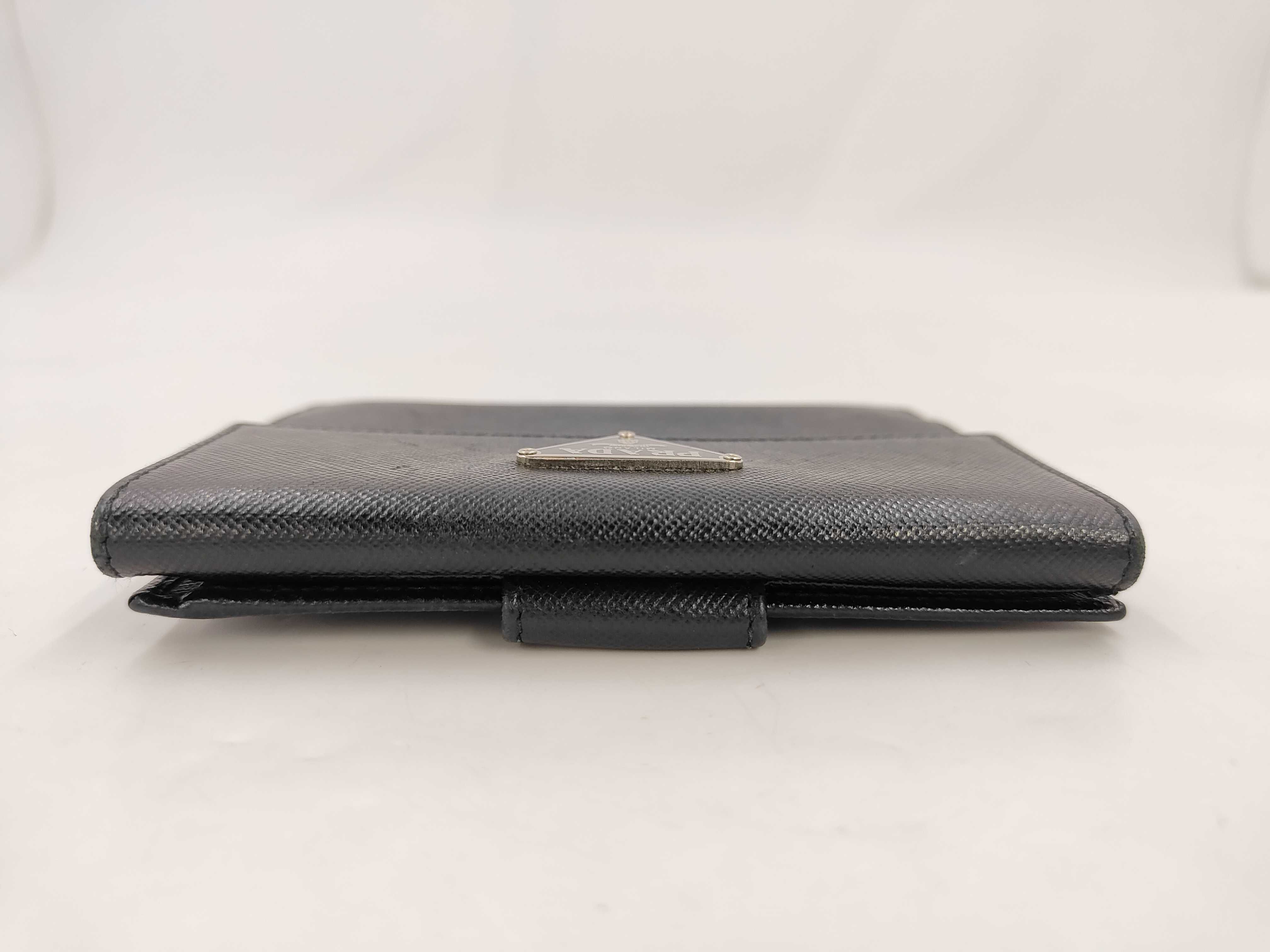bi-fold wallet, Saffiano leather wallet — view 5