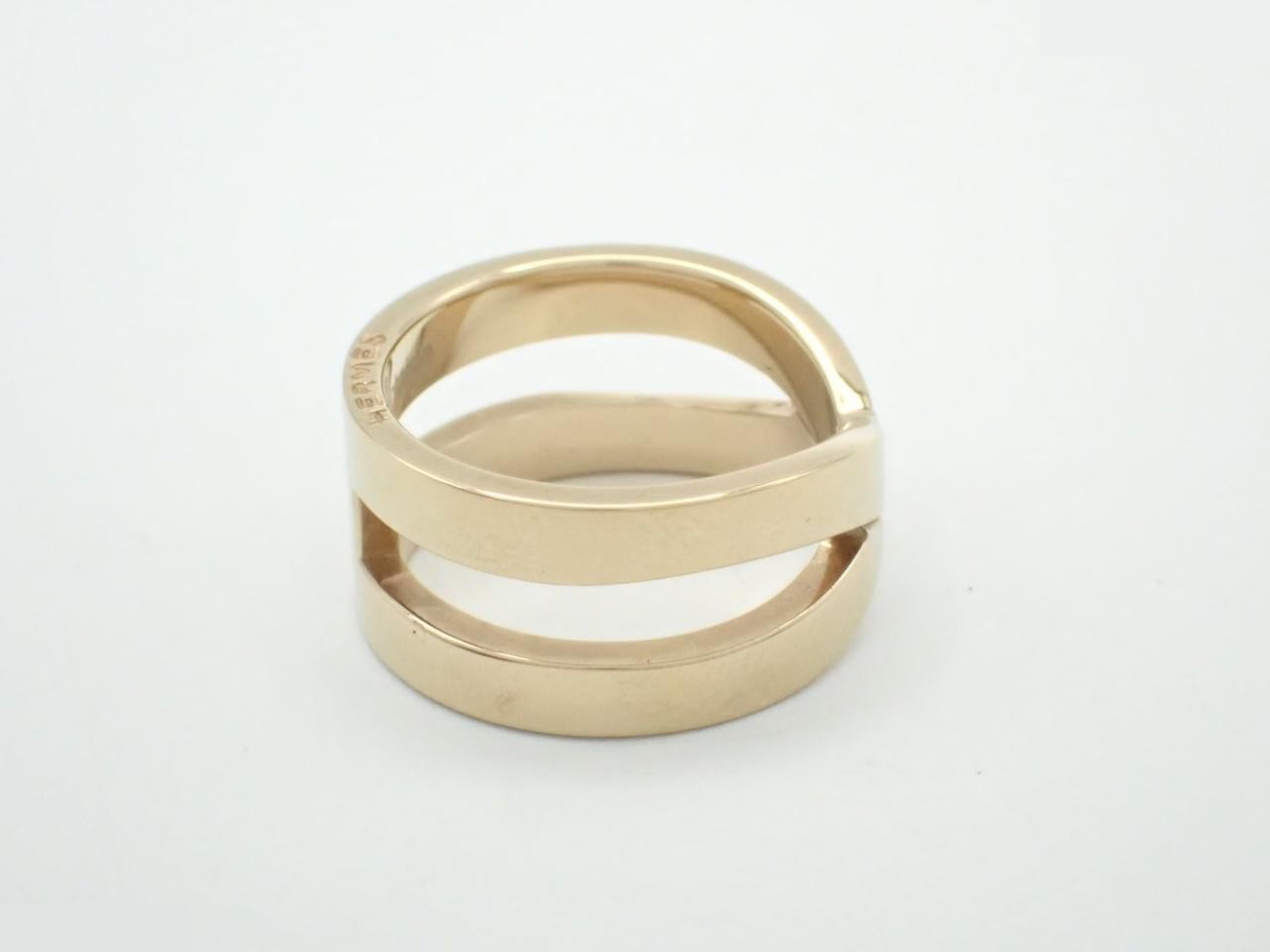 Ruban Scarf Ring Gold — view 3