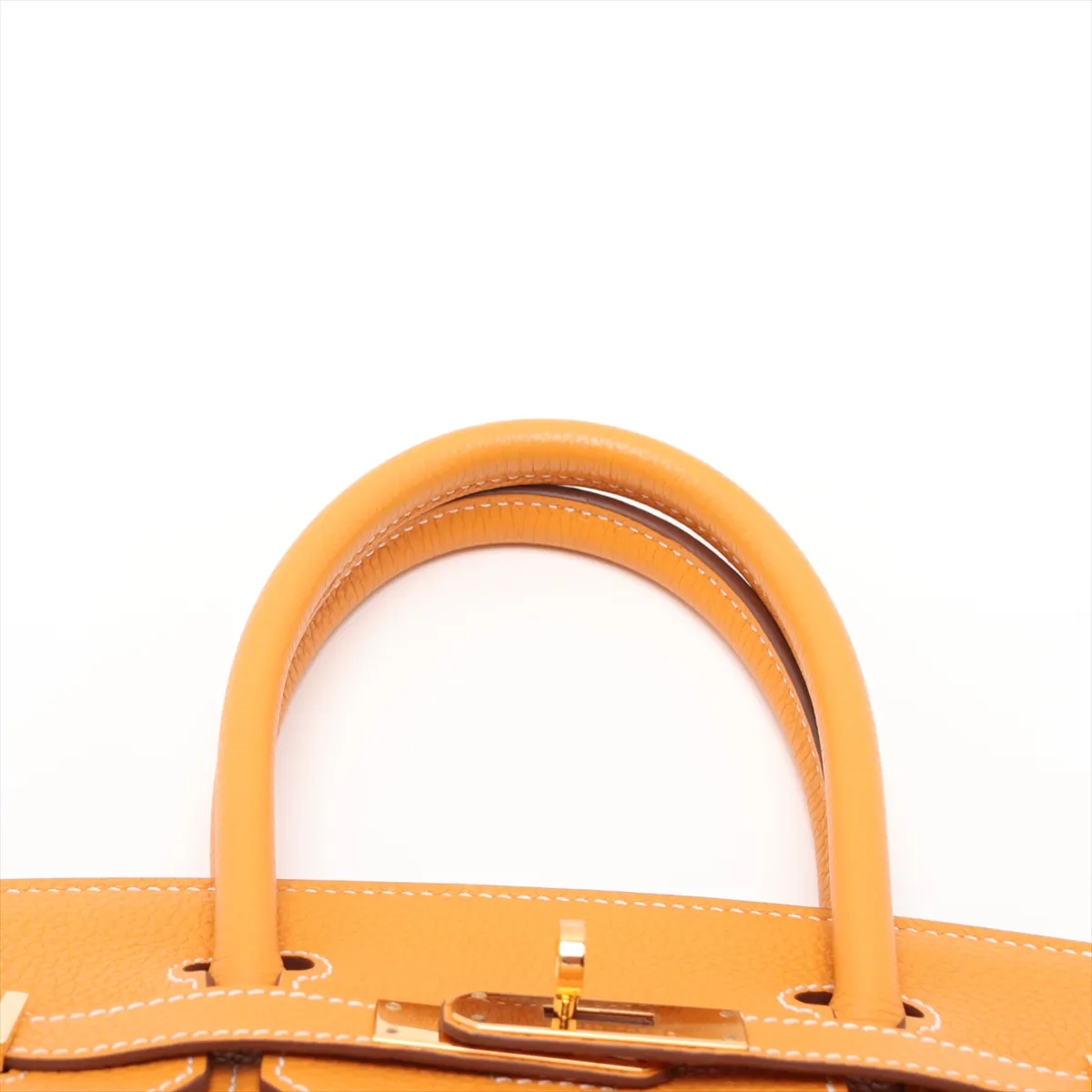 [Individually packaged] Hermes Birkin 30 Letournée Togo Mustard Gold Hardware P:2012 — view 6