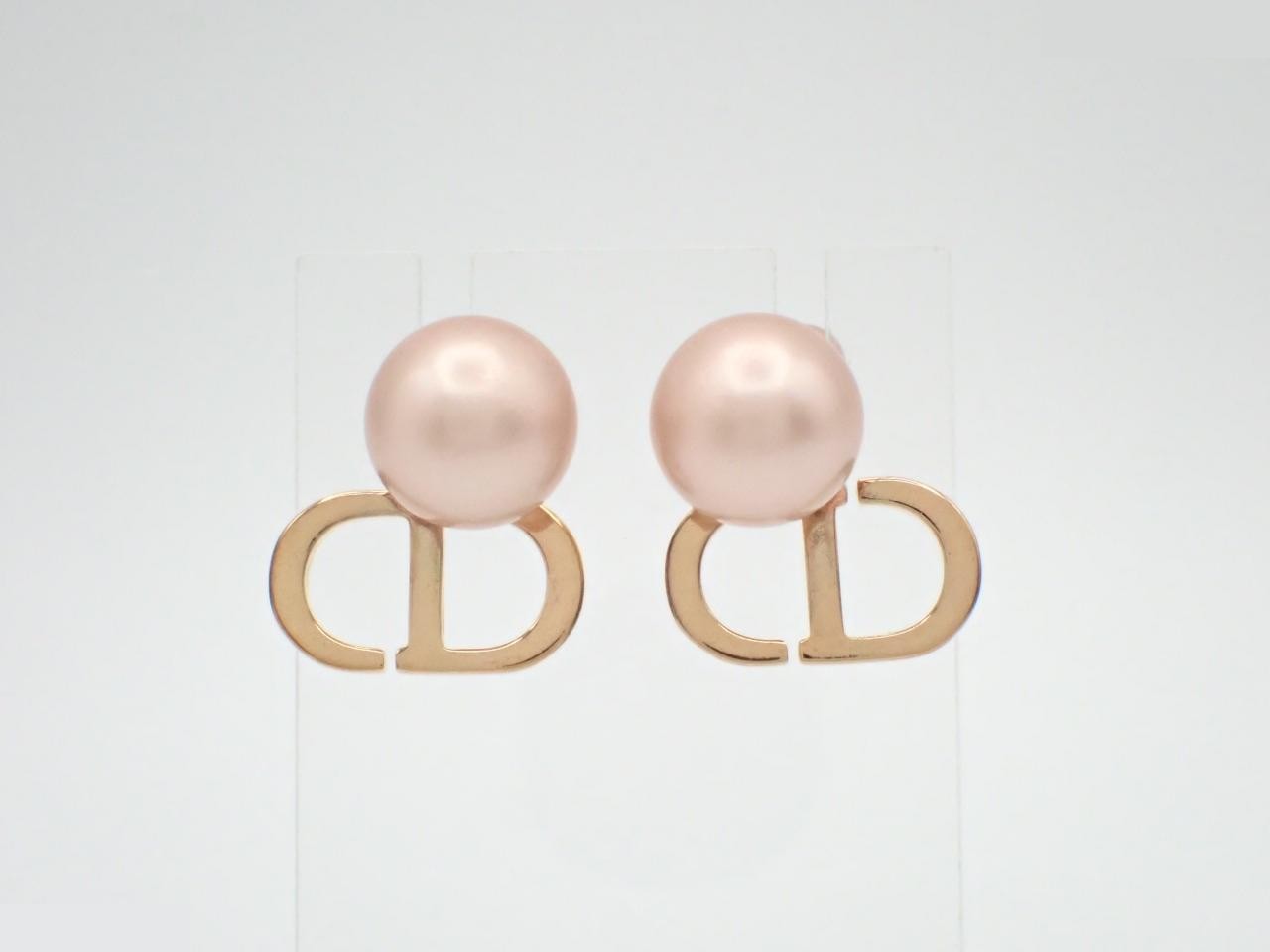Tribal earrings, rhinestones, faux pearls — view 2