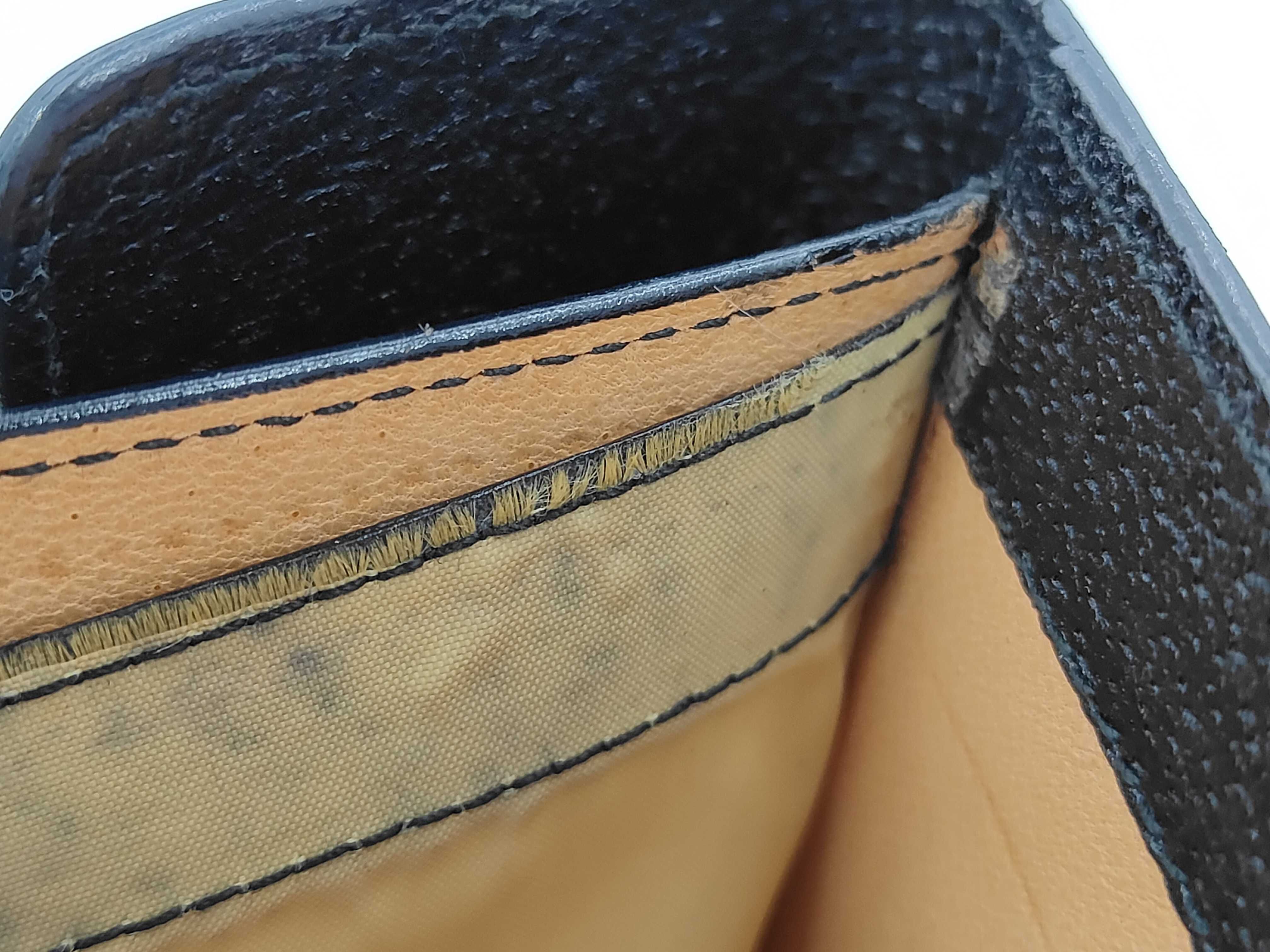 Horsebit Compact Wallet Tri-fold Wallet Black — view 14