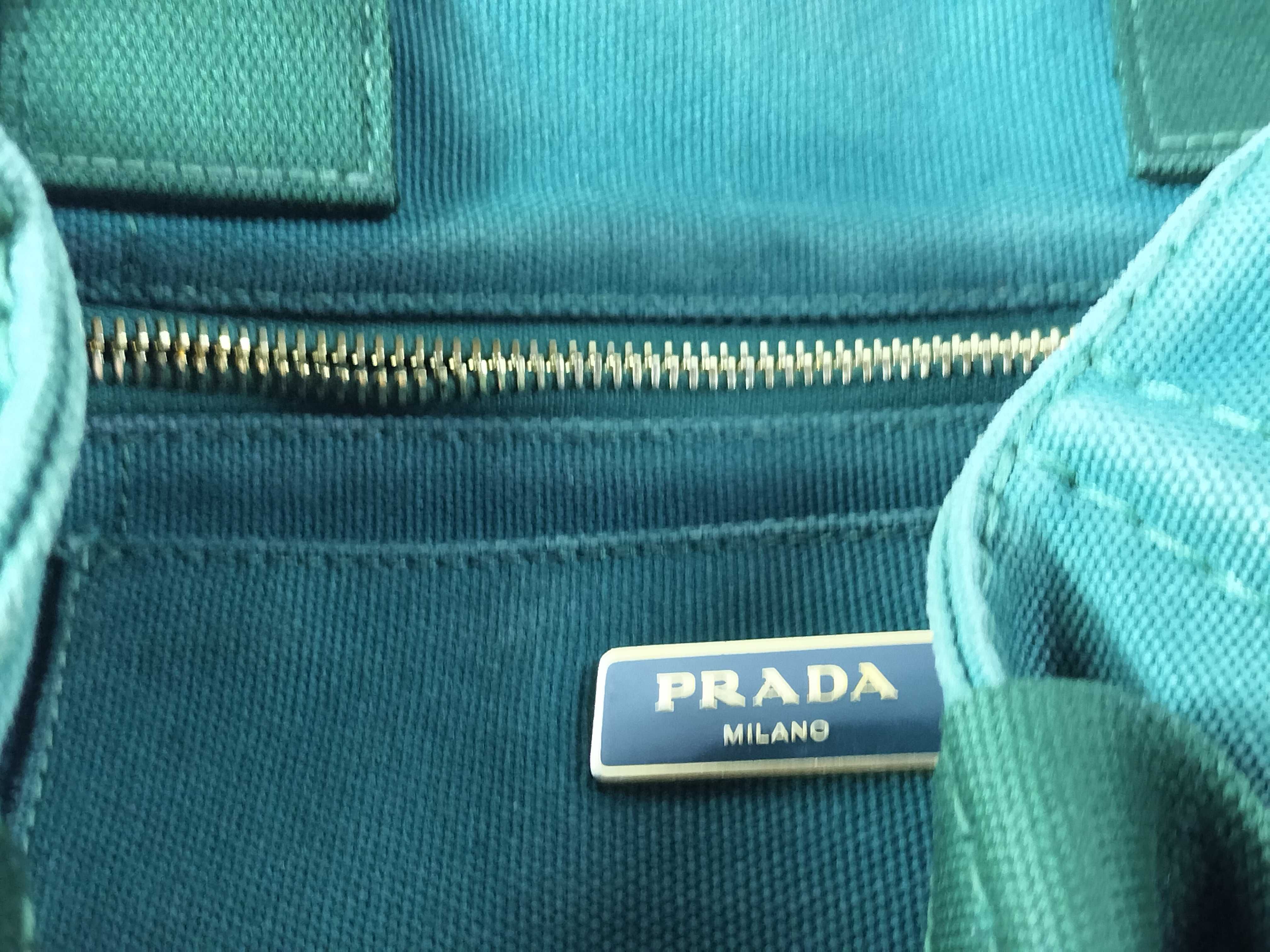 Canapa Tote Bag, 2-way, with green strap. — view 10