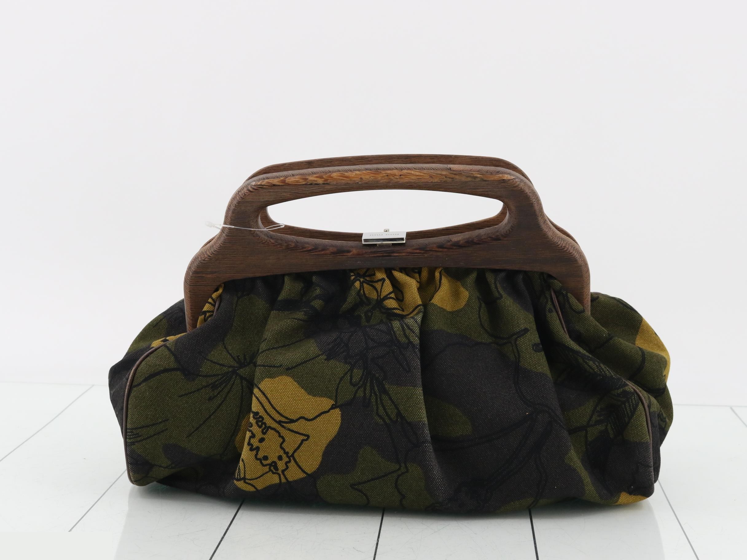 Wooden coin purse bag/handbag — view 2