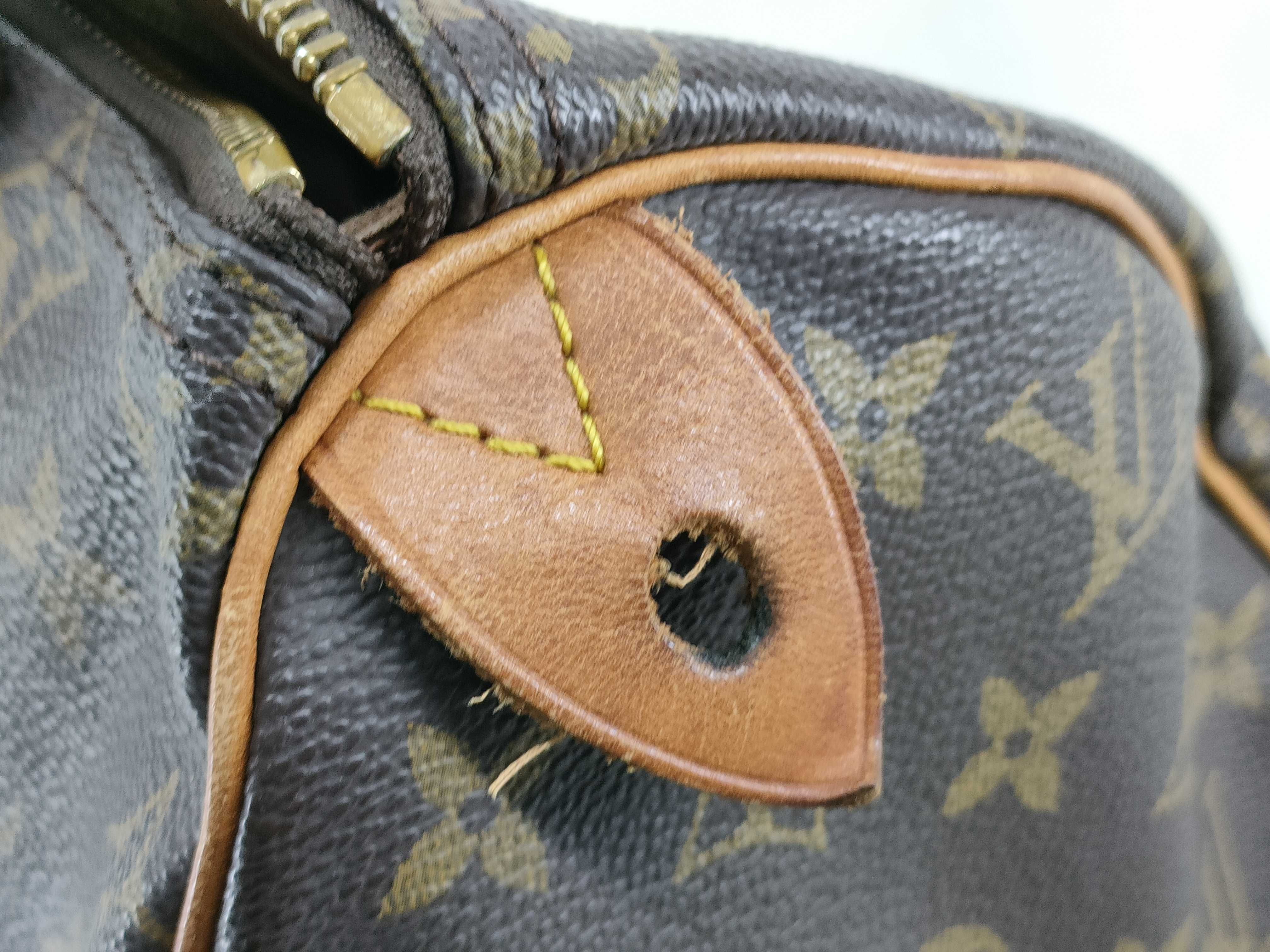 Monogram Louis Vuitton Speedy 25 Monogram M41528 Handbag Boston Bag — view 15