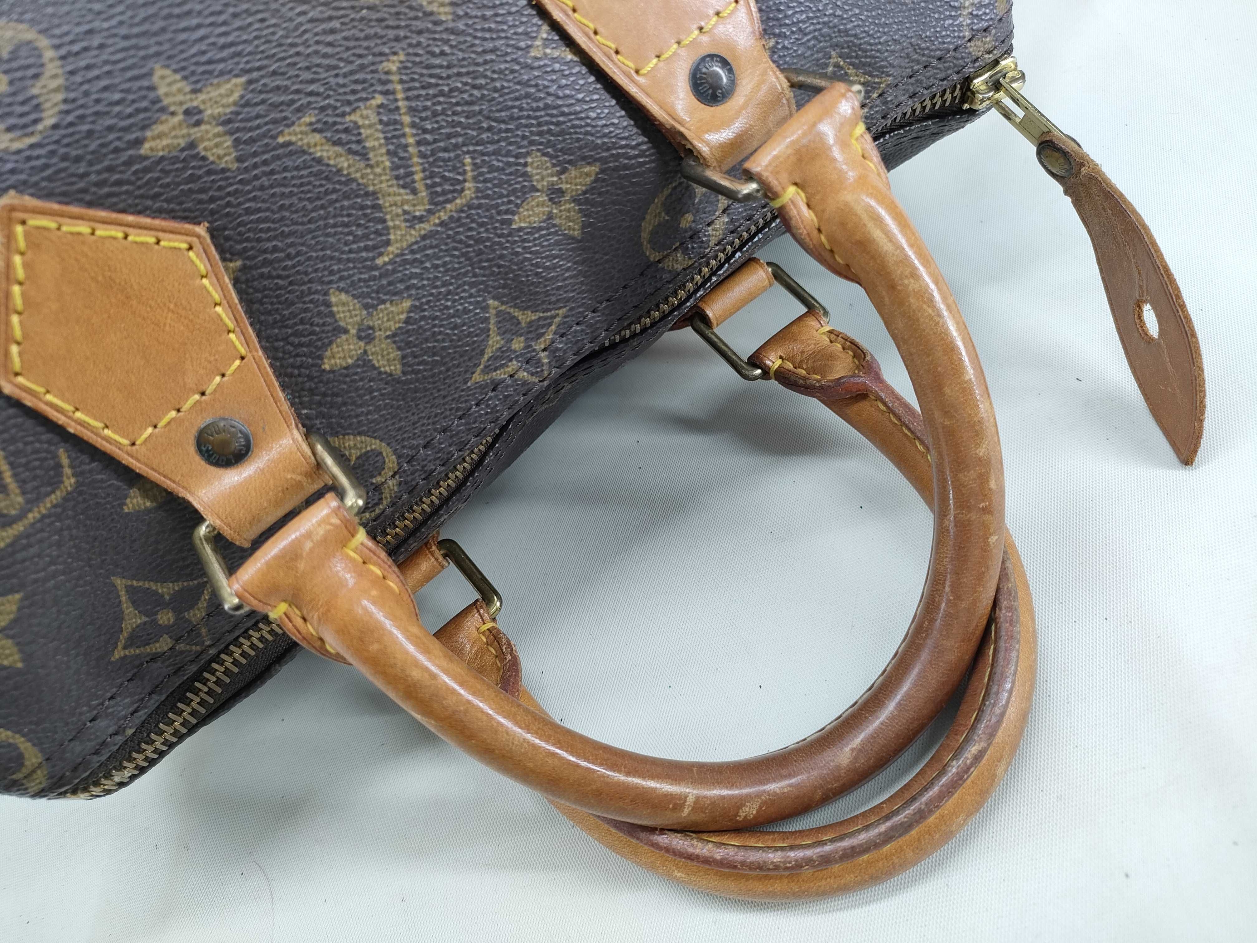 Monogram Louis Vuitton Speedy 25 Monogram M41528 Handbag Boston Bag — view 5
