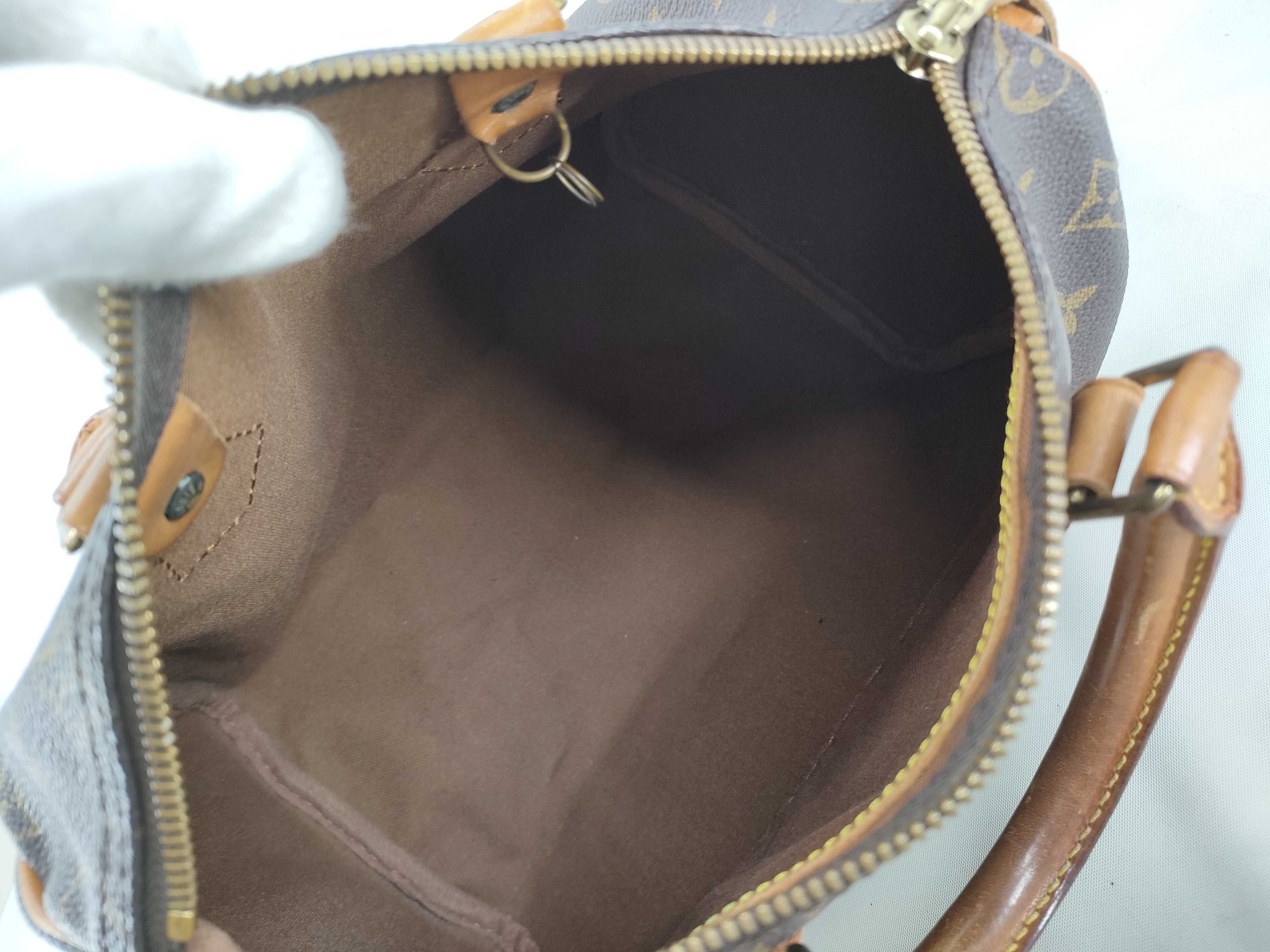 Monogram Louis Vuitton Speedy 25 Monogram M41528 Handbag Boston Bag — view 10