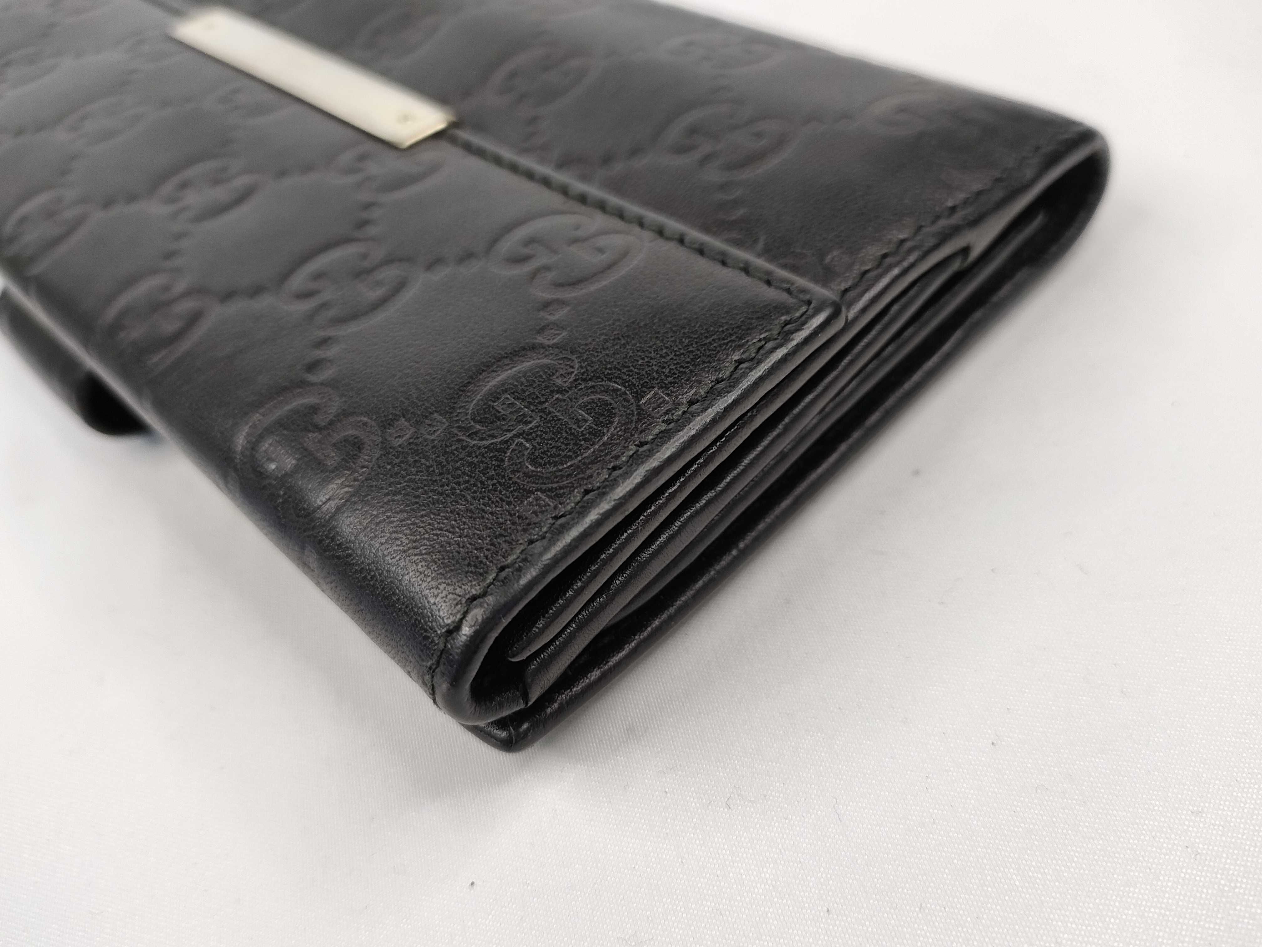 Guccissima Gucci Wallet, Black Wallet — view 15
