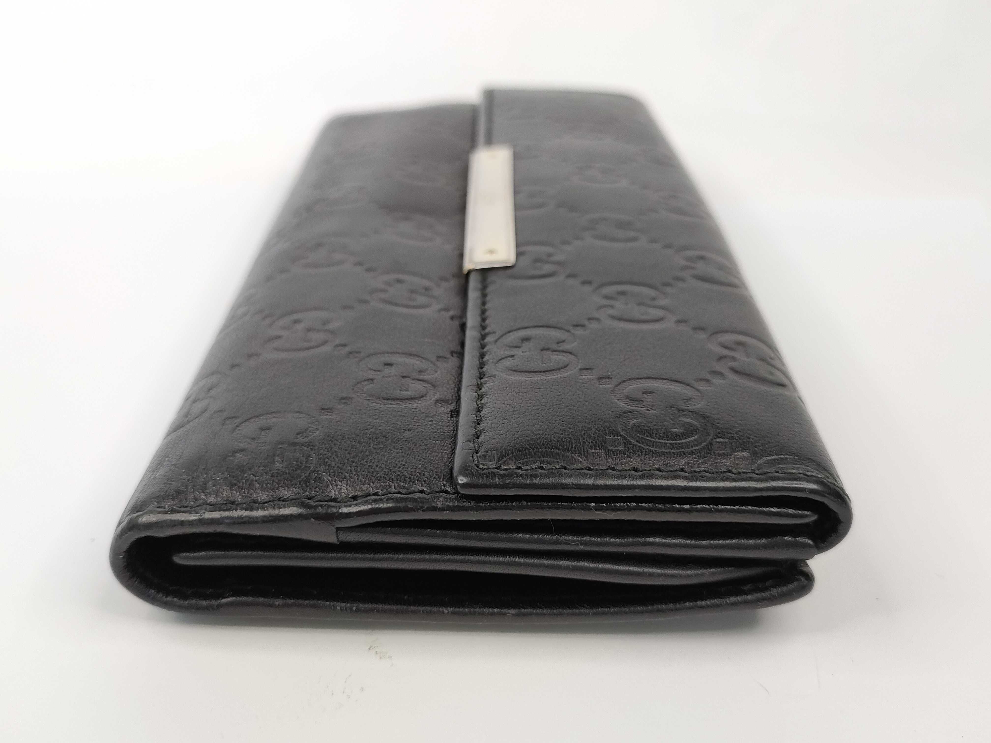 Guccissima Gucci Wallet, Black Wallet — view 5