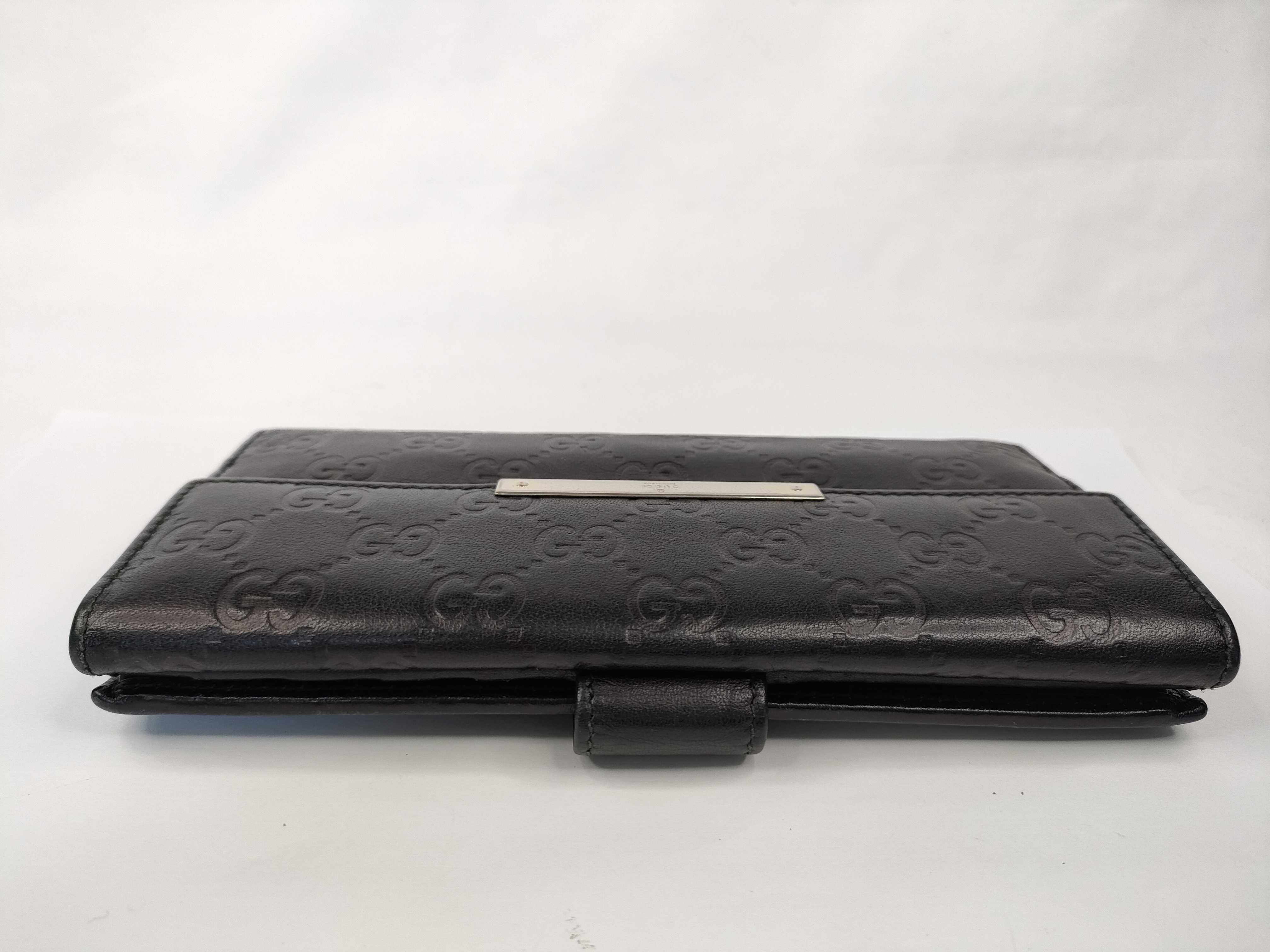 Guccissima Gucci Wallet, Black Wallet — view 6