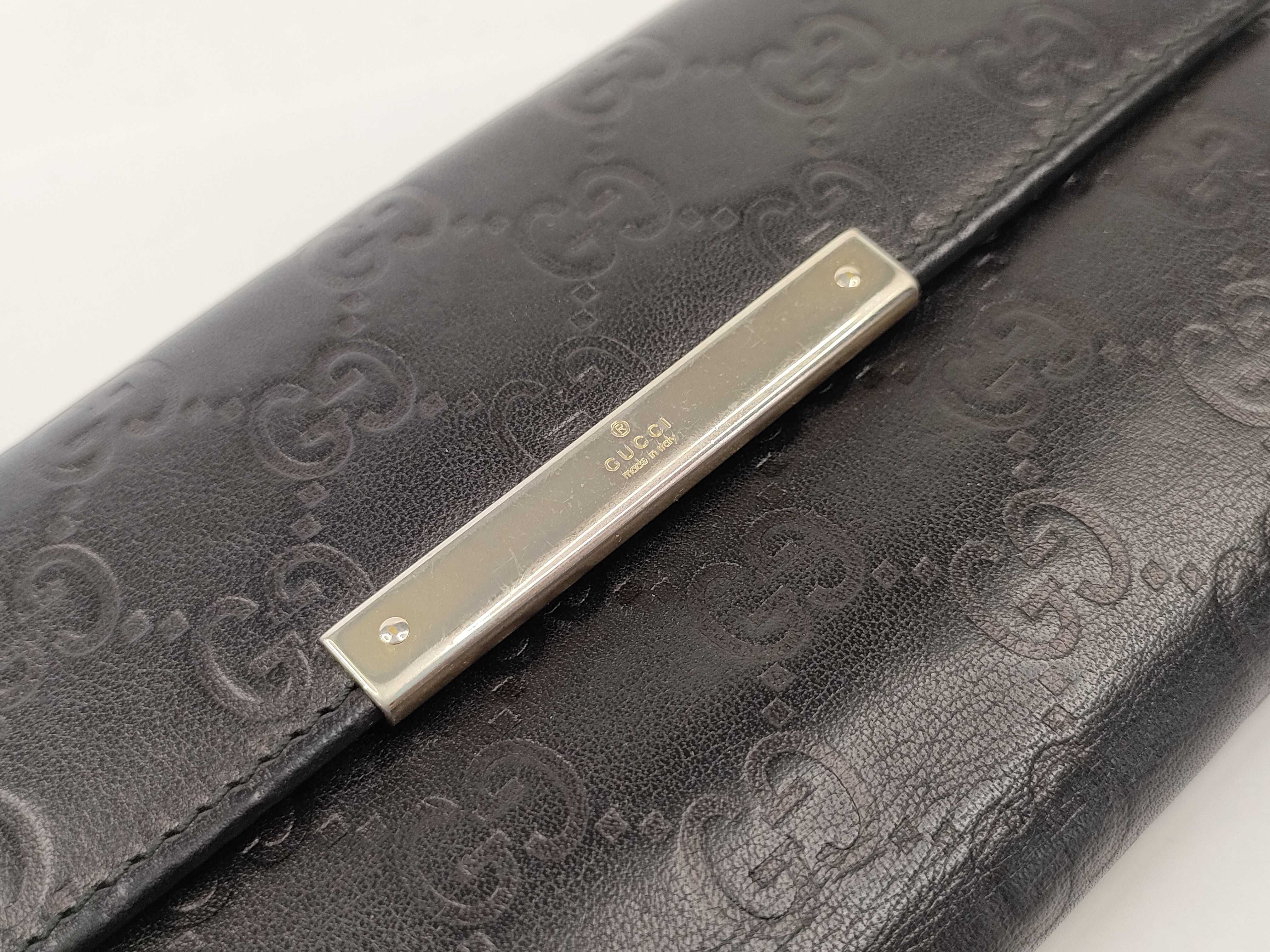 Guccissima Gucci Wallet, Black Wallet — view 7