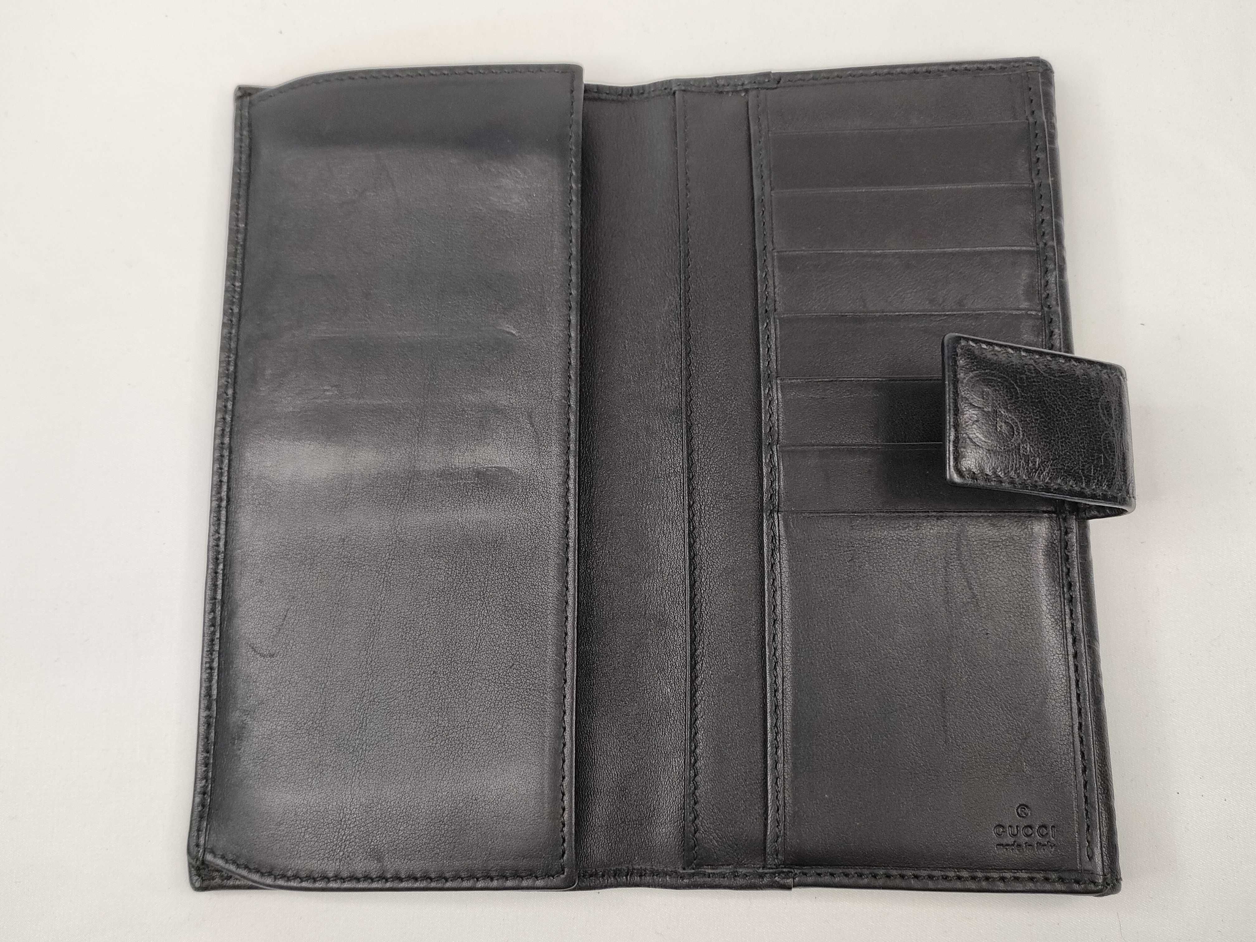 Guccissima Gucci Wallet, Black Wallet — view 8