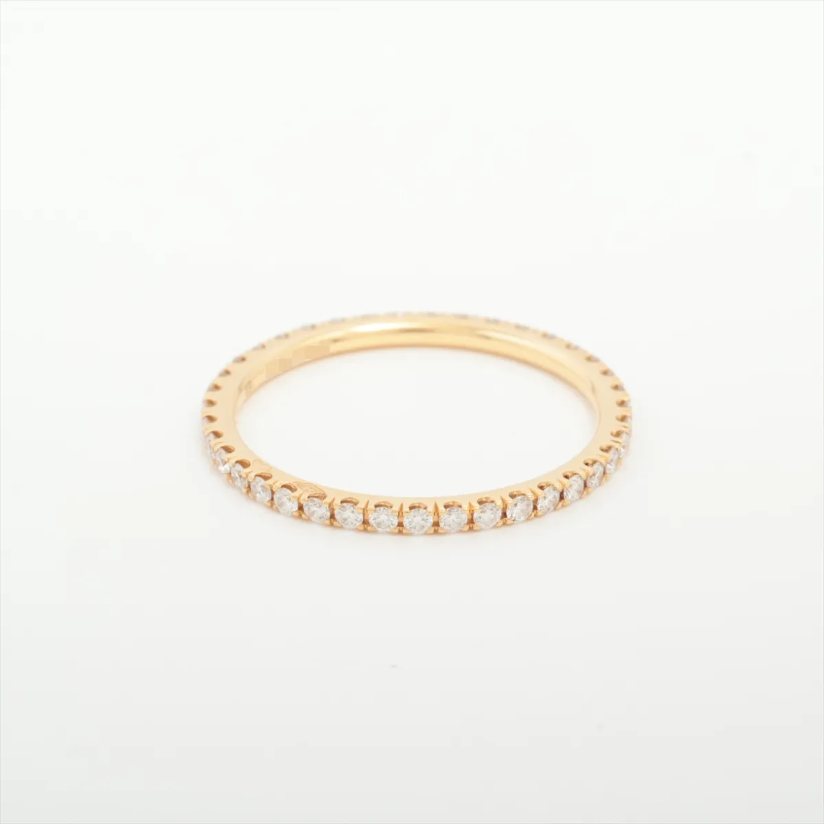 Felicite Eternity Diamond Ring, 750 (PG), 1.0g, Size 49, JX067054 — view 2
