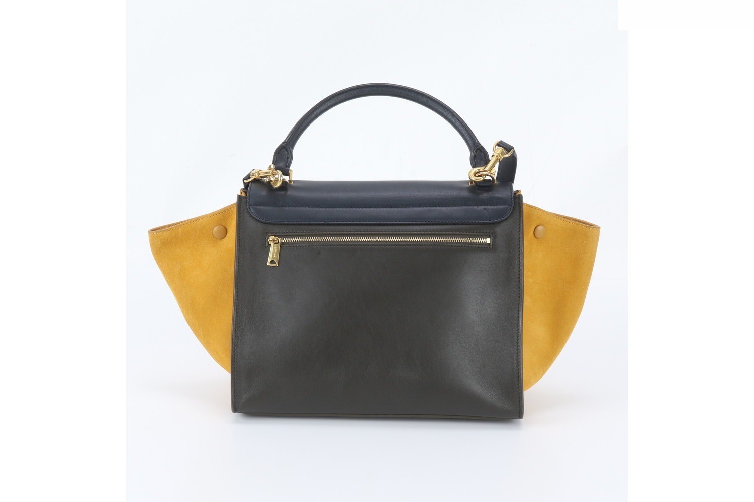 Trapeze Small Leather 2-Way Shoulder Bag — view 4