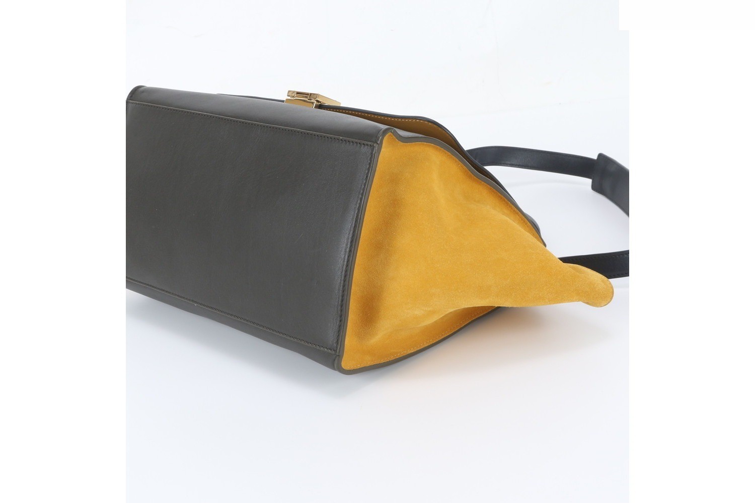 Trapeze Small Leather 2-Way Shoulder Bag — view 5