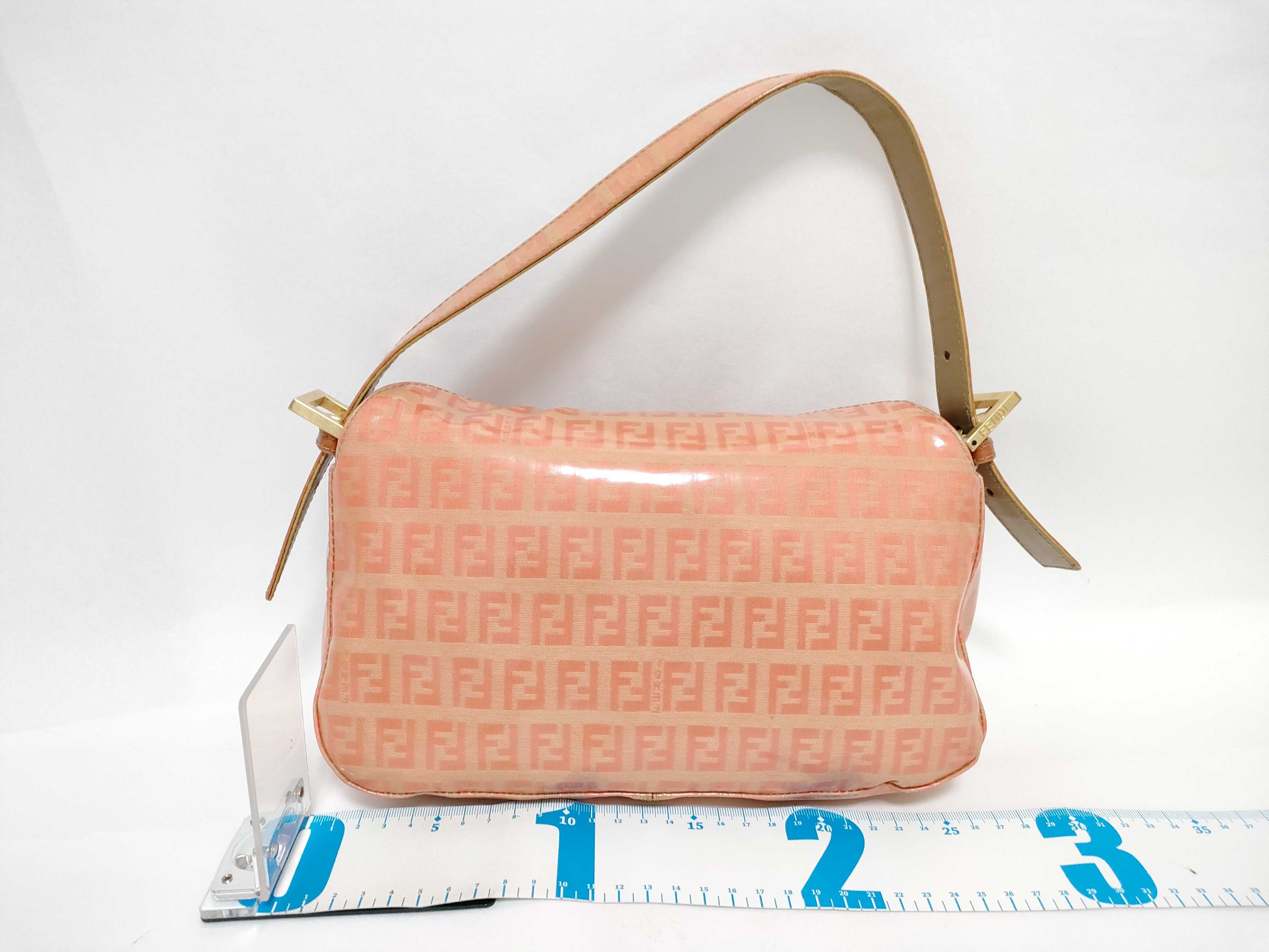 Zucca pattern Zucchino pattern handbag, enamel shoulder bag — view 2