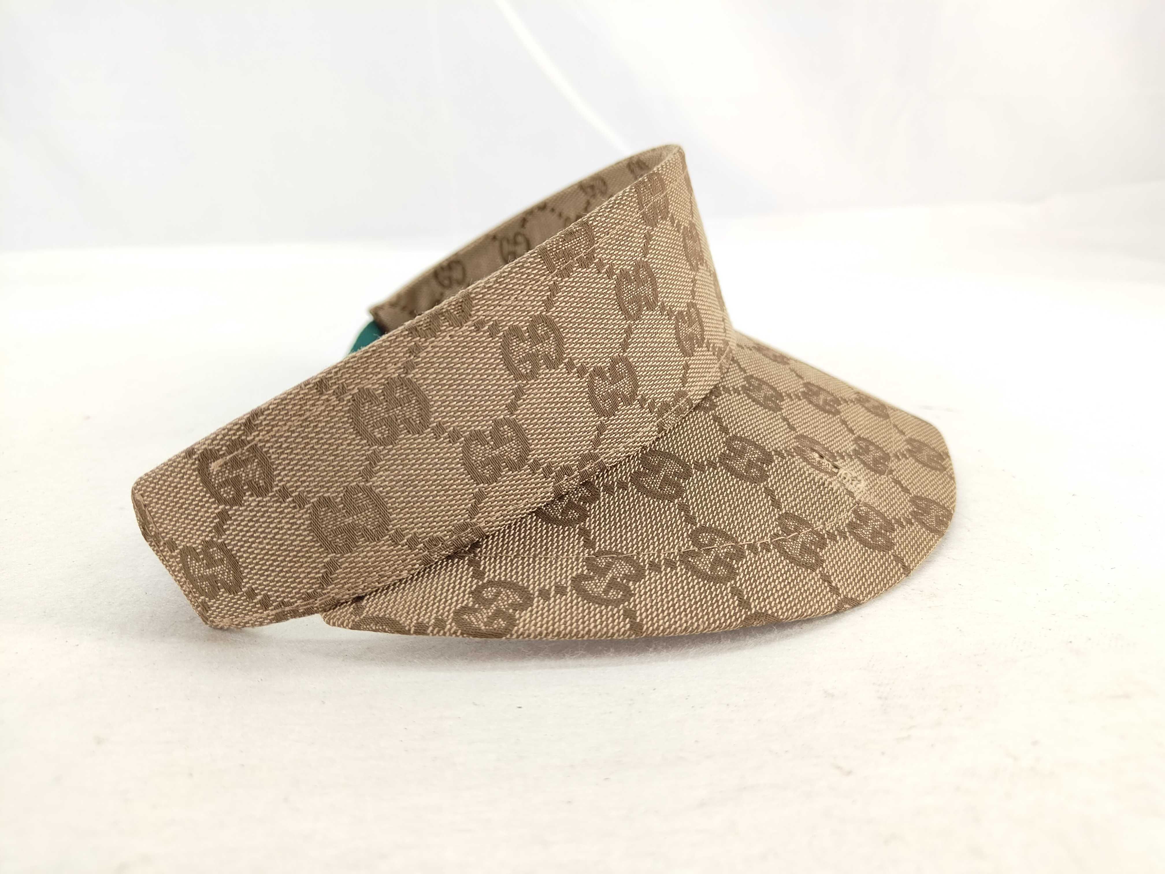 GG Canvas Sun Visor, Sherry Line, and other accessories. — view 4