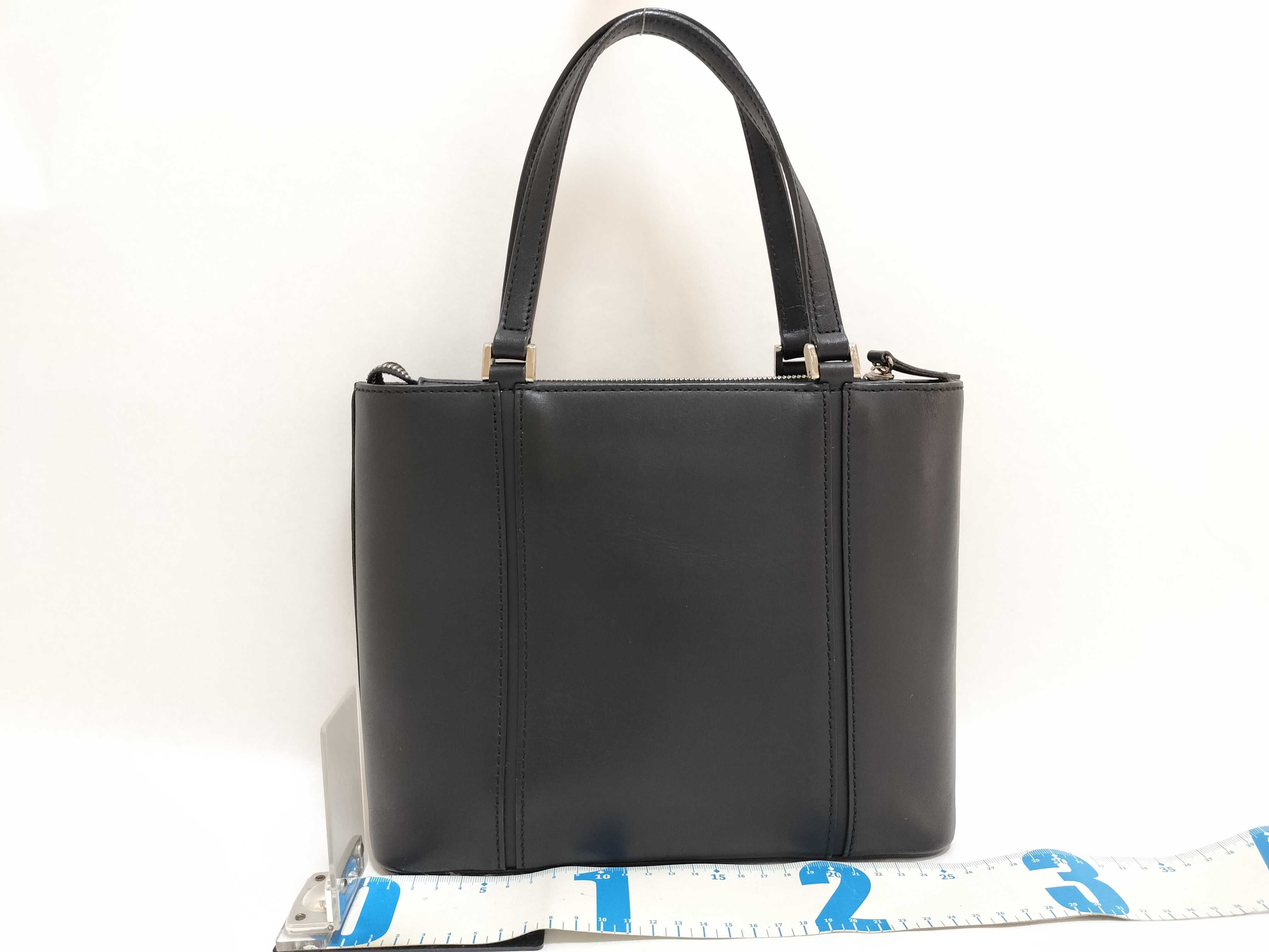 Nova Check Handbag, Black — view 2