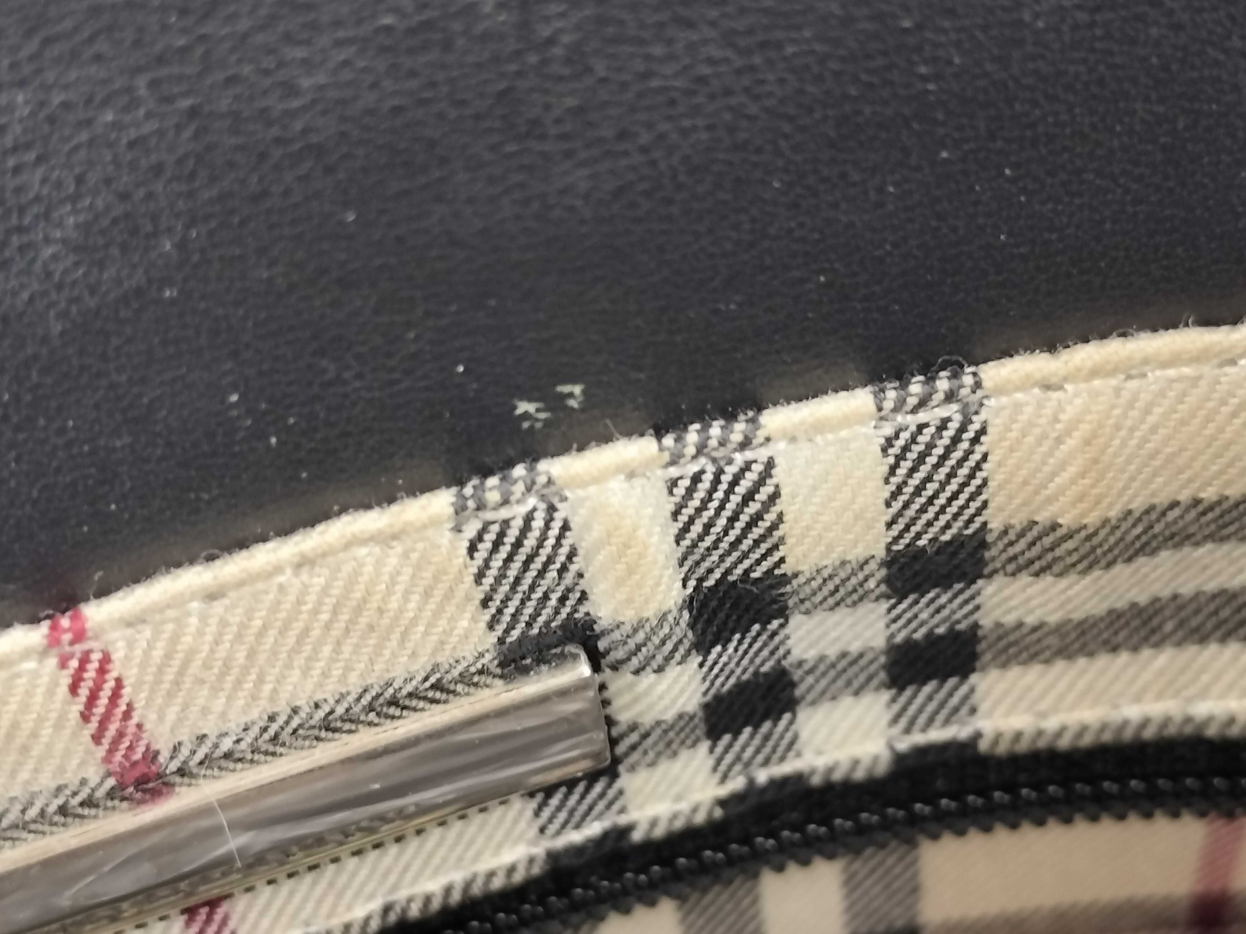 Nova Check Handbag, Black — view 13