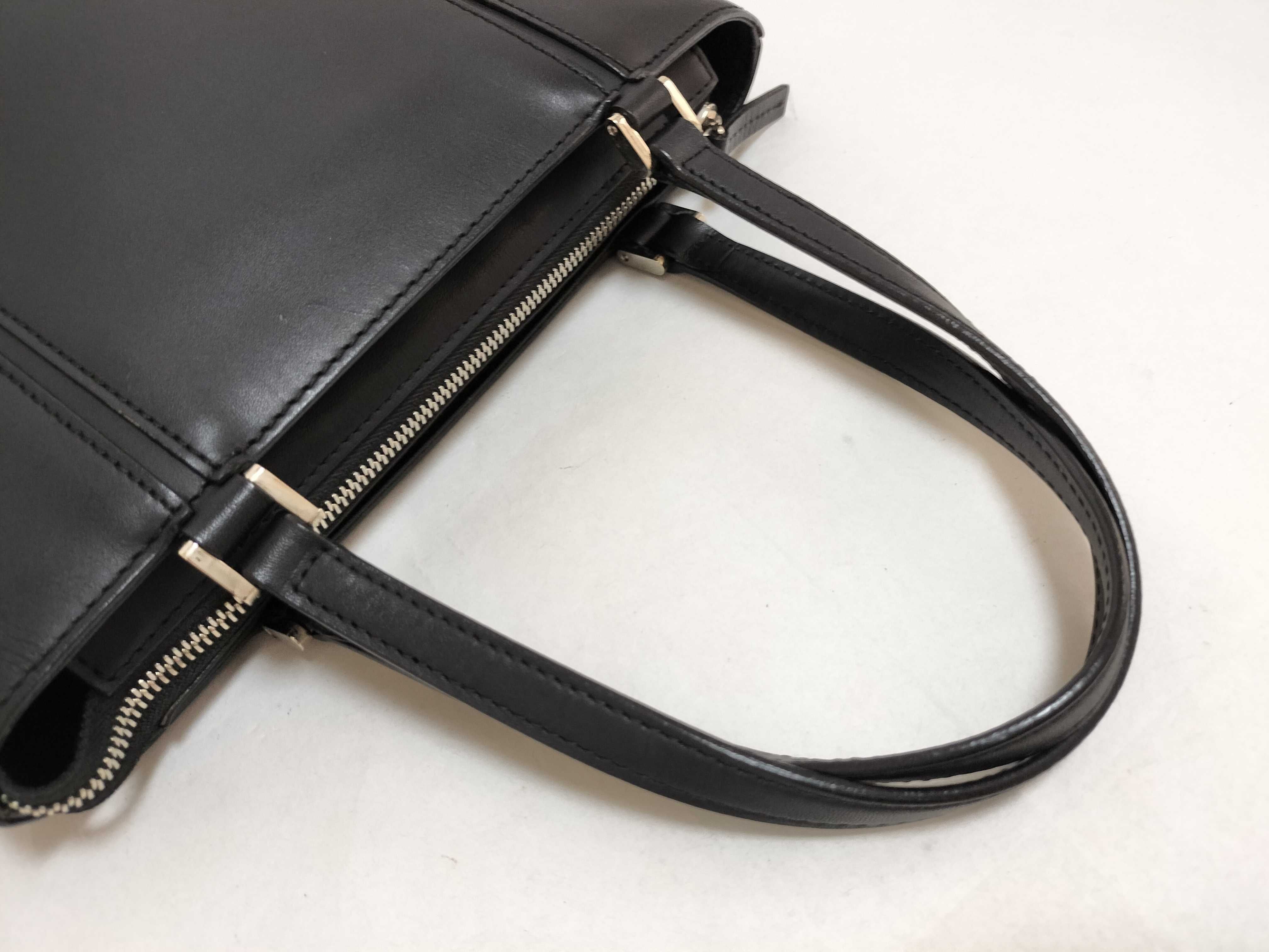 Nova Check Handbag, Black — view 3