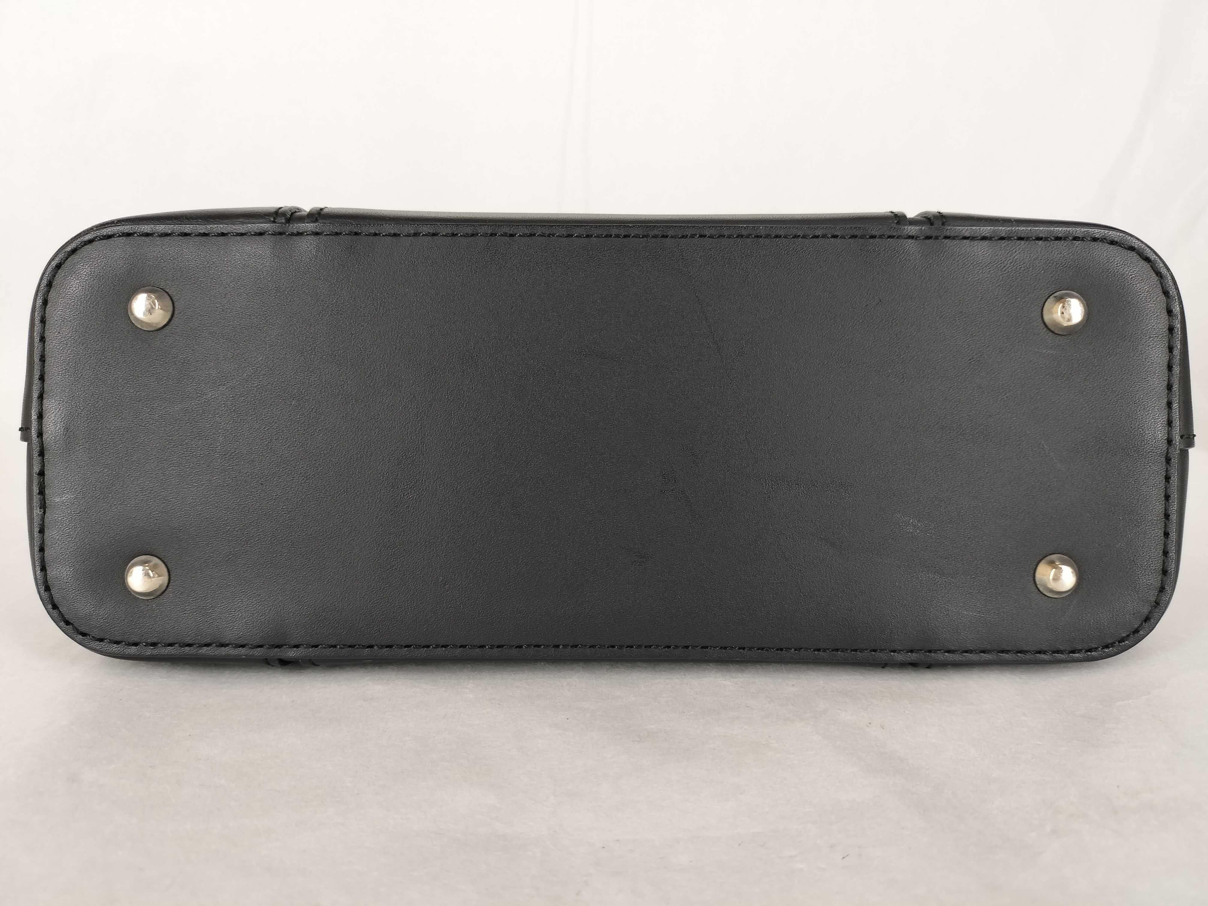 Nova Check Handbag, Black — view 8