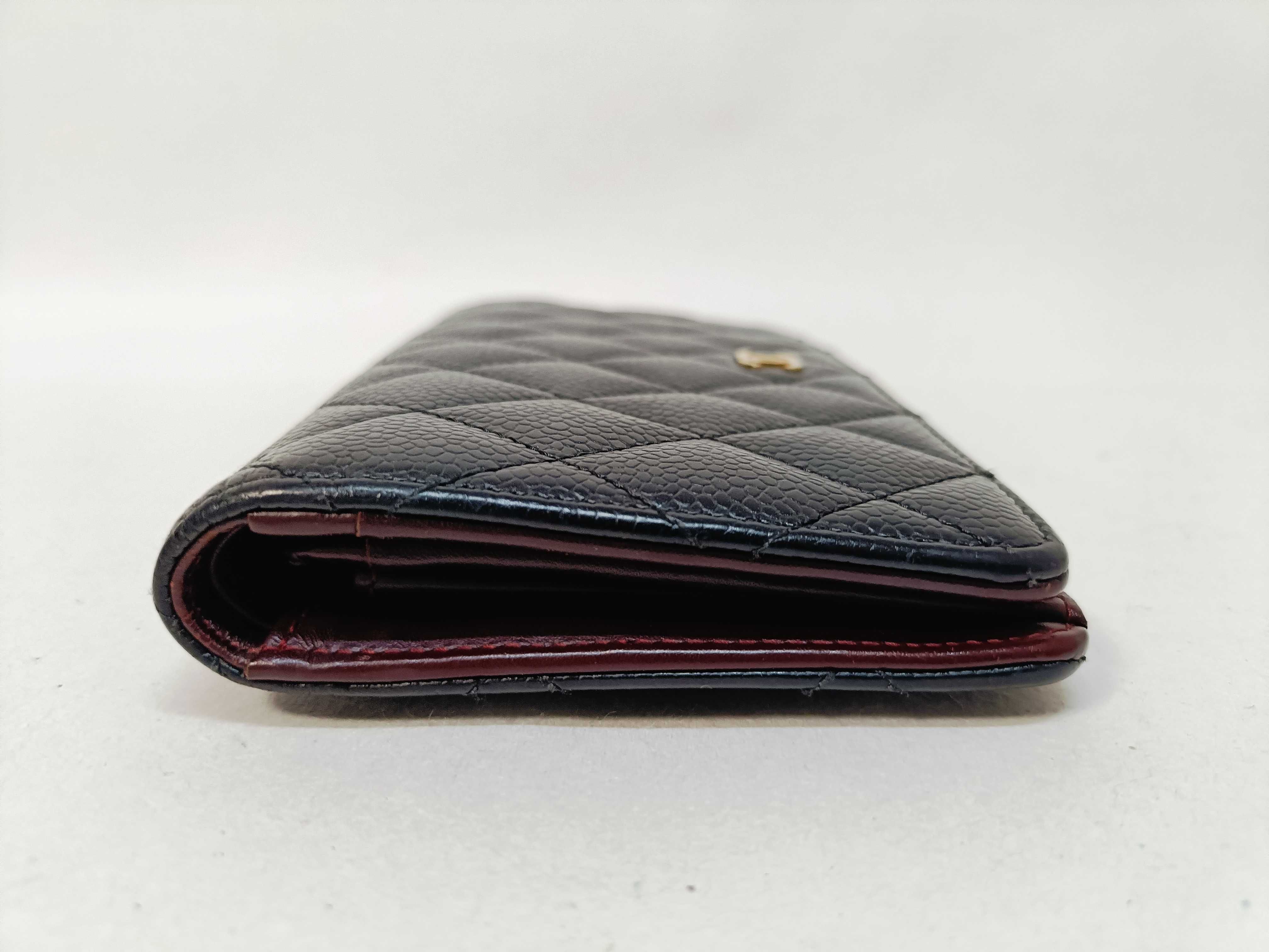Caviar Skin Matelassé Bi-fold Wallet — view 2
