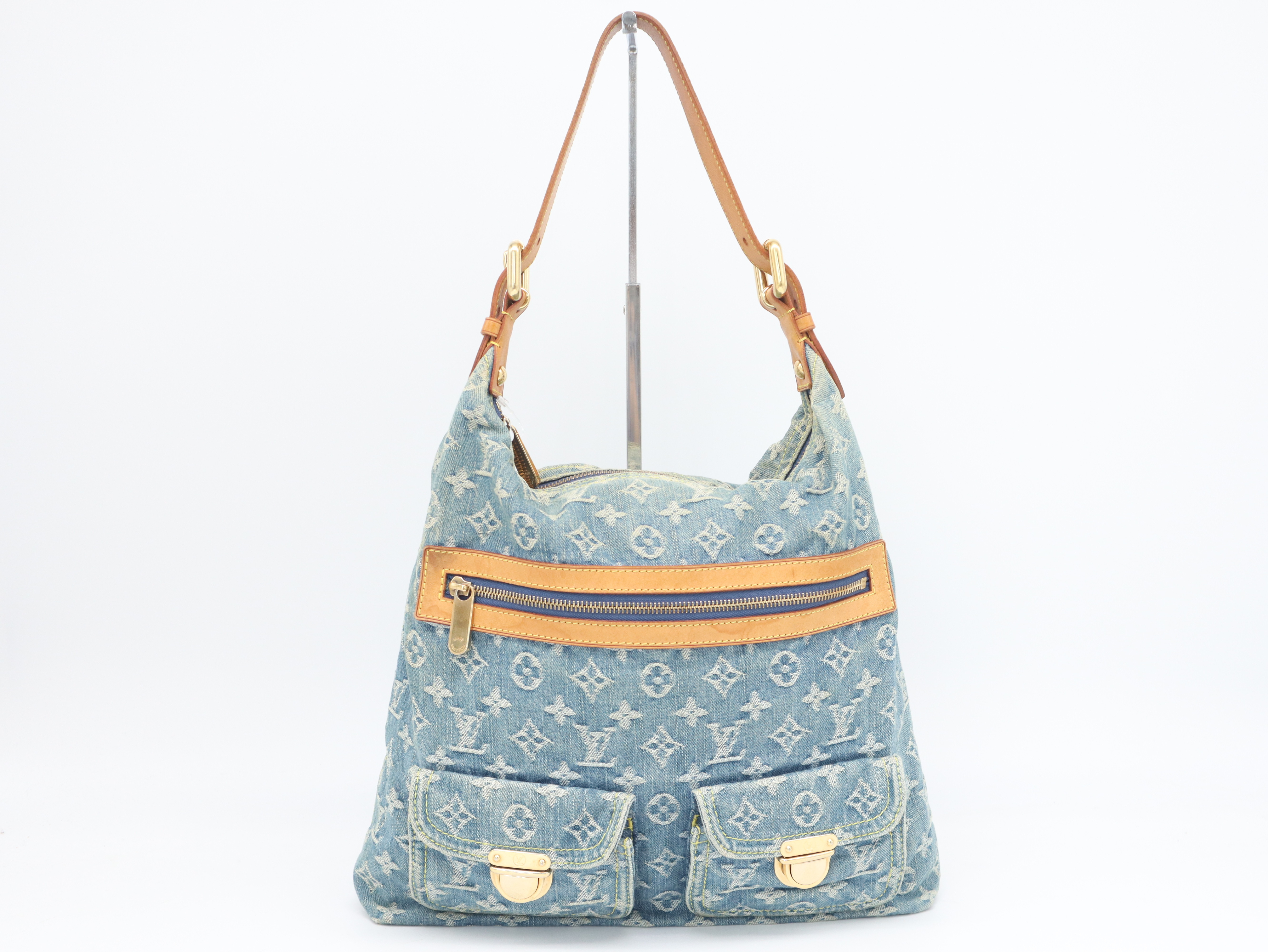 M95048 Monogram Denim Baggy GM Shoulder Bag