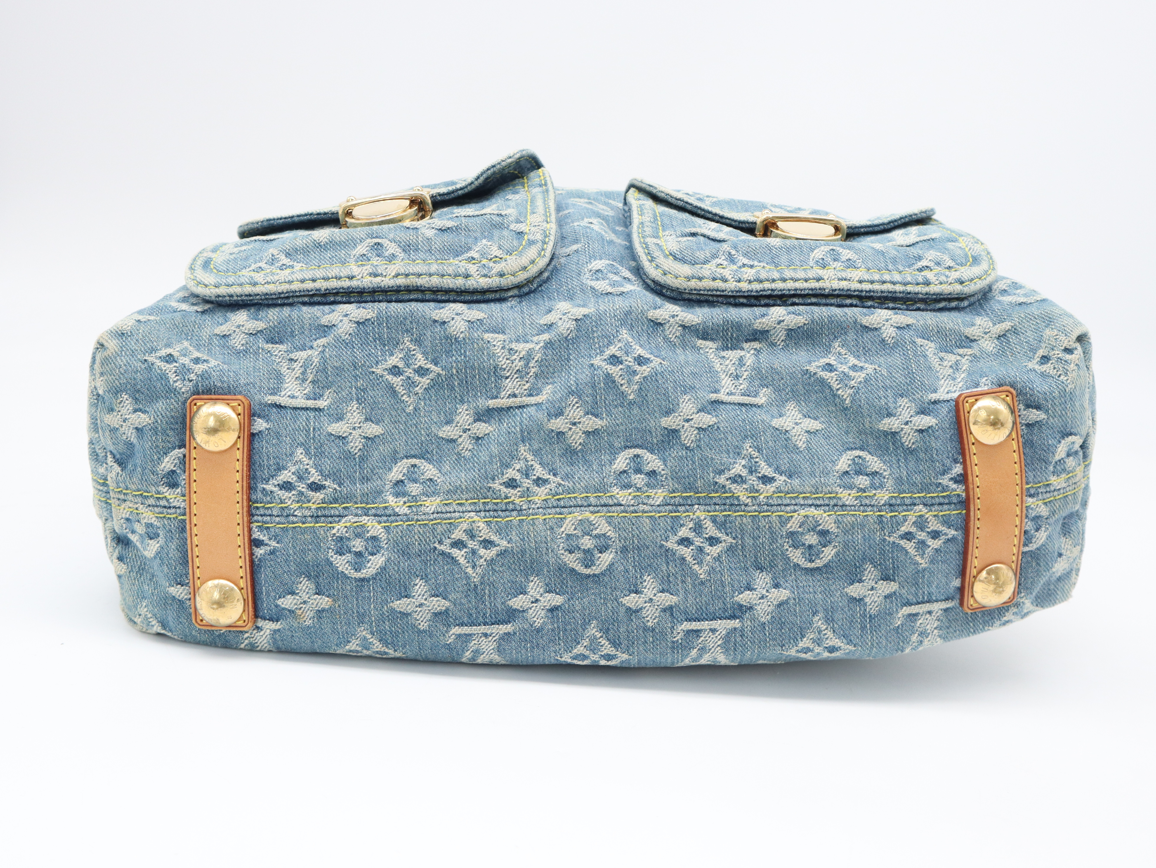 M95048 Monogram Denim Baggy GM Shoulder Bag — view 5