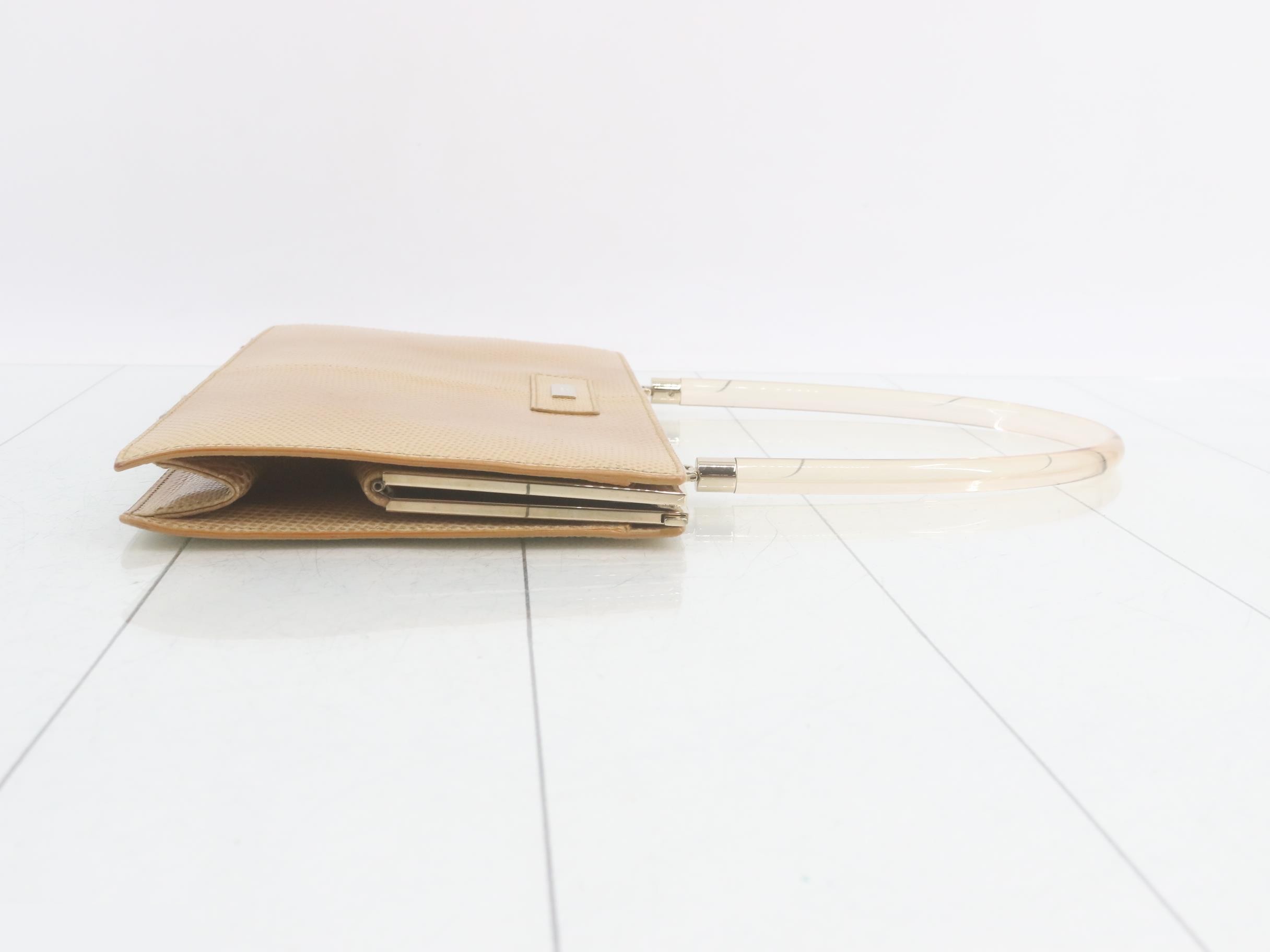 Lizard Handle Handbag — view 3