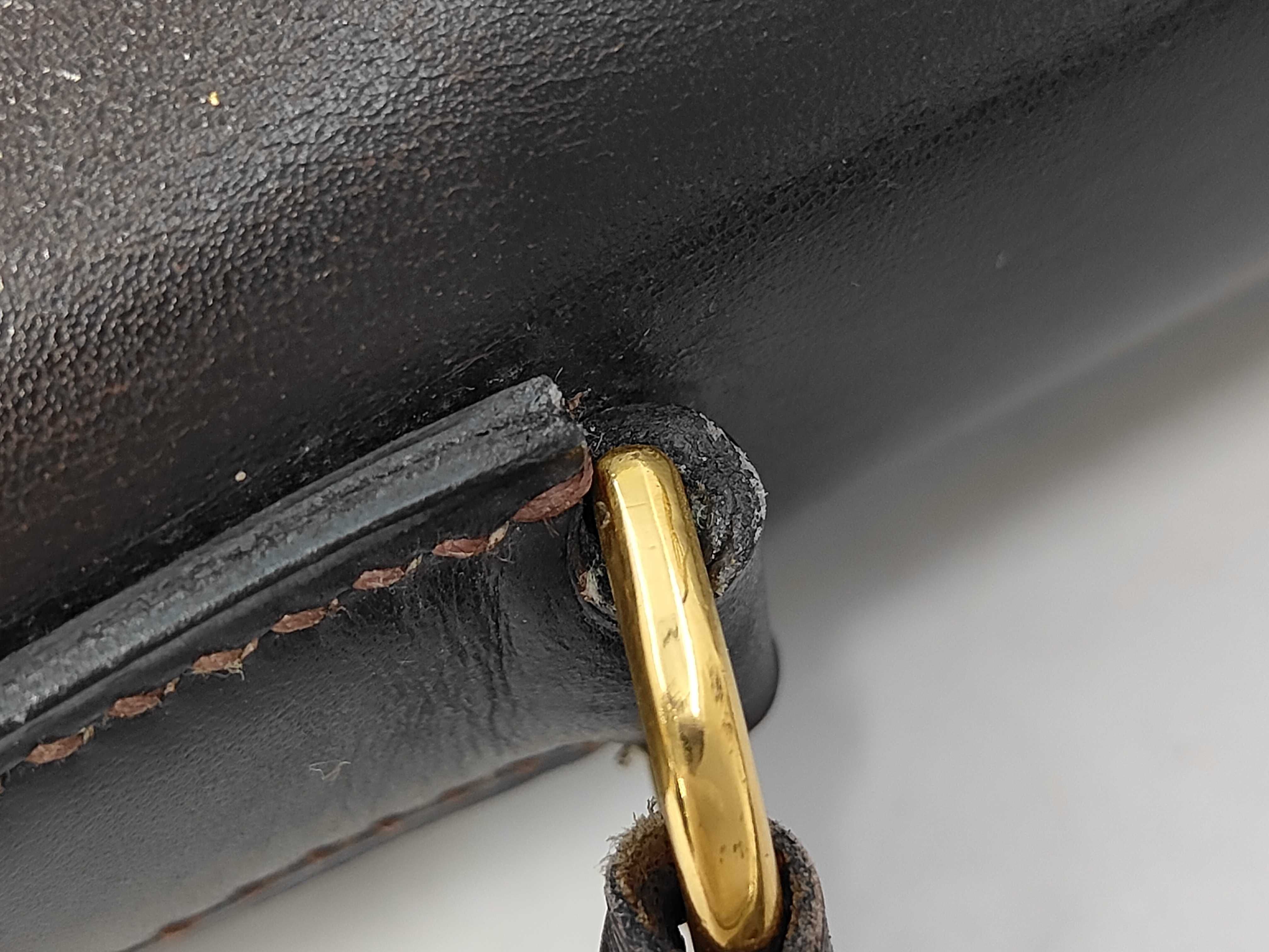 Kelly 28 Box Calf Brown Gold Hardware R Stamp Handbag — view 7