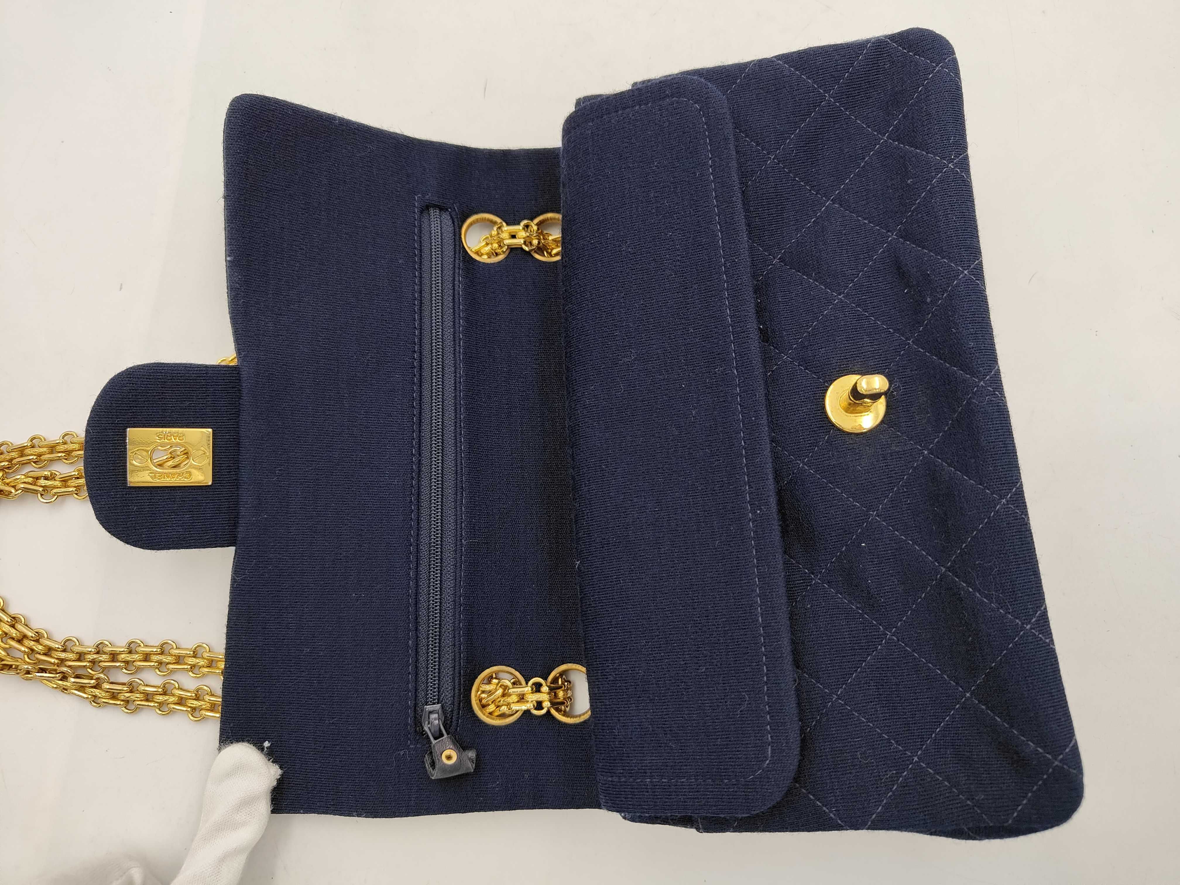Matelassé double flap shoulder bag (series number 3) — view 8